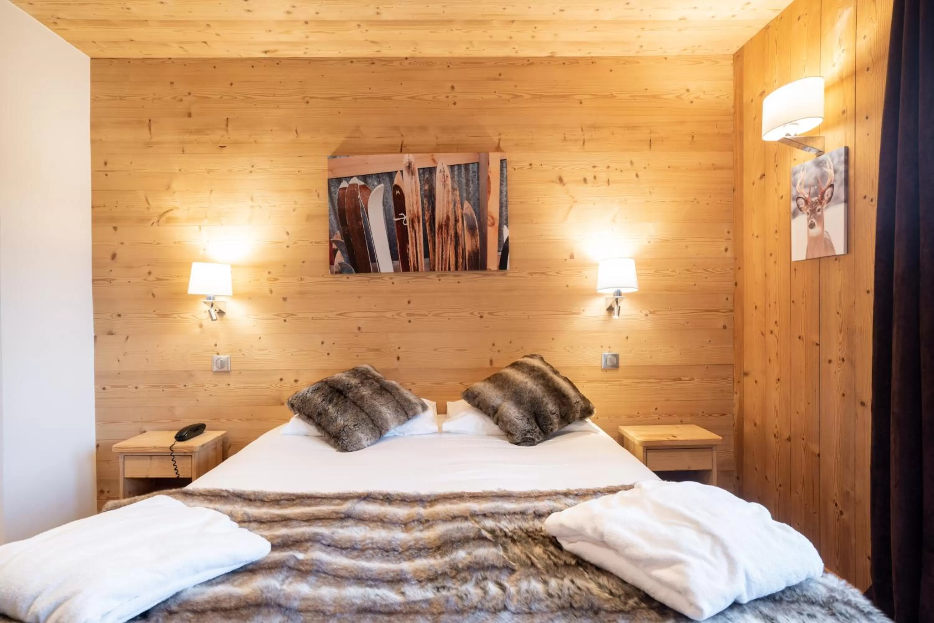 Bedroom, Bed in La Ferme Du Lac