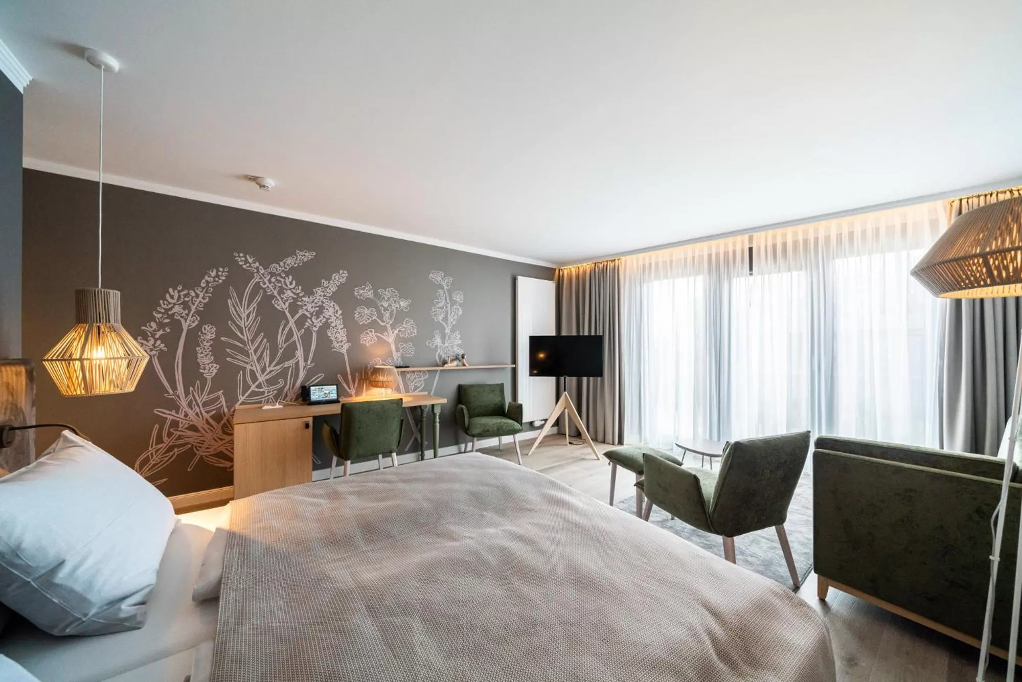 Photo of the whole room, Bed in Landhotel Rittmeister & Kräuter-SPA Adults Only