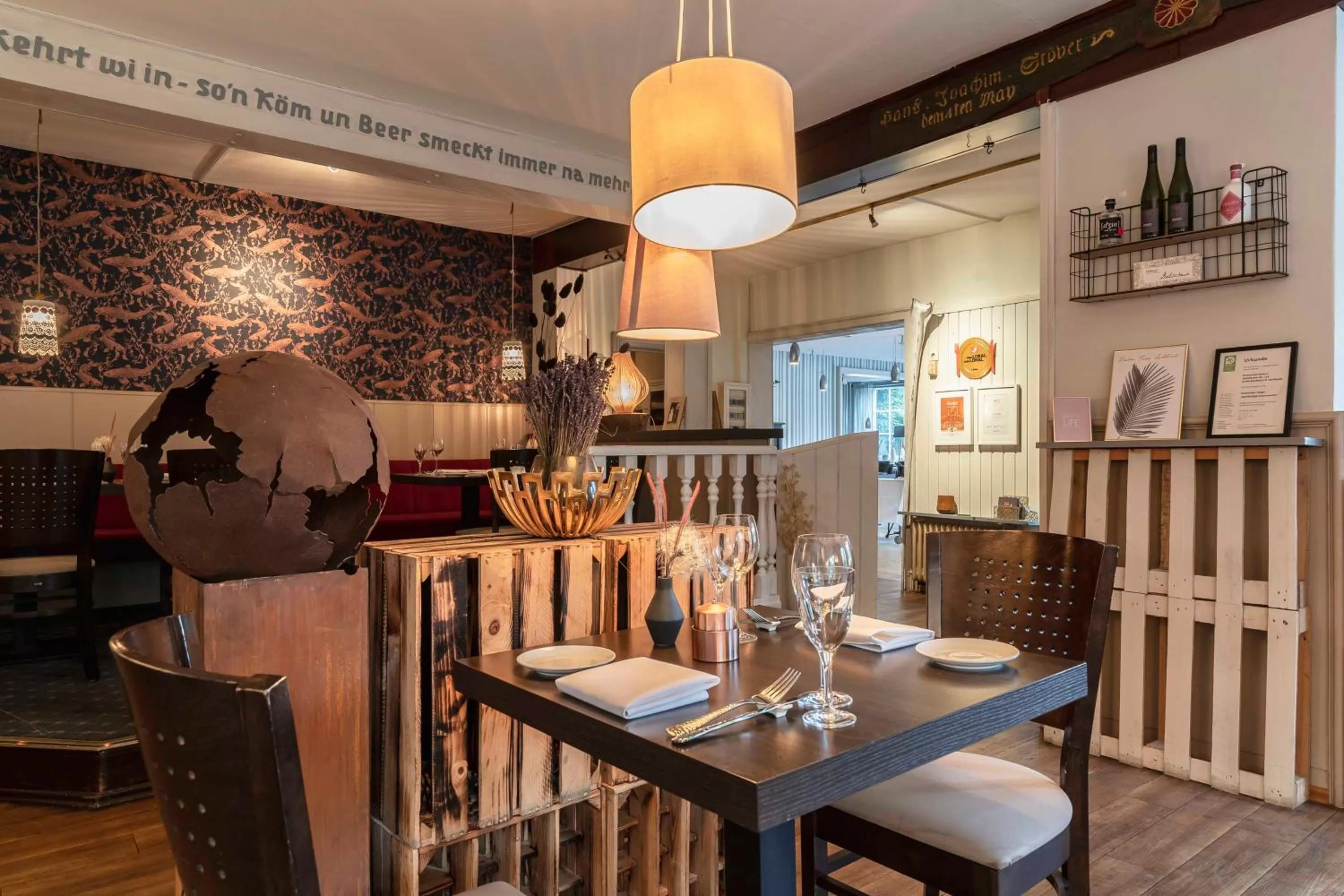 Restaurant/places to eat in Flair Hotel Zur Eiche