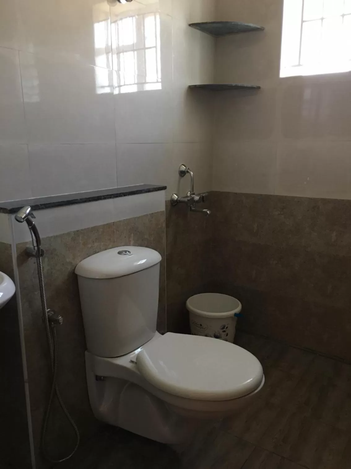Bathroom in Shantham Service Apartments, Kinathukadavu, Coimbatore