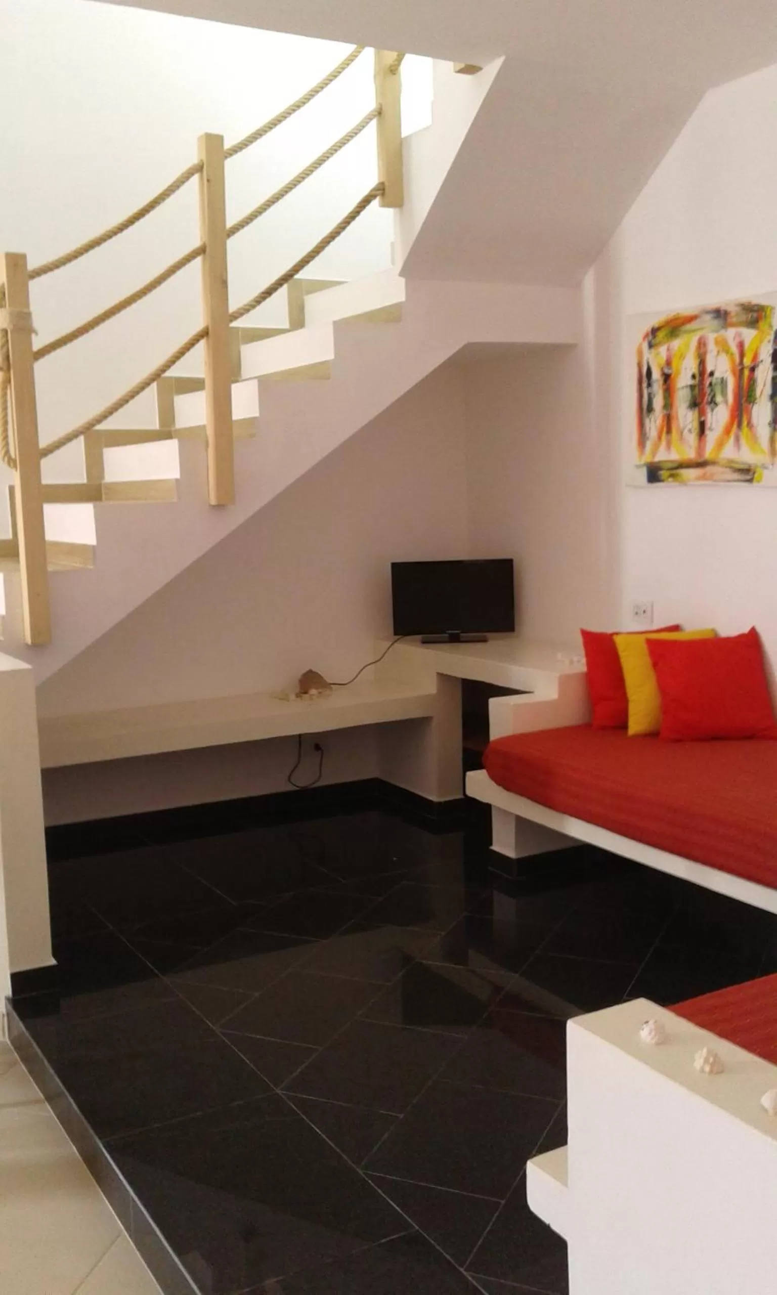 Living room in Cala da Lua apartments