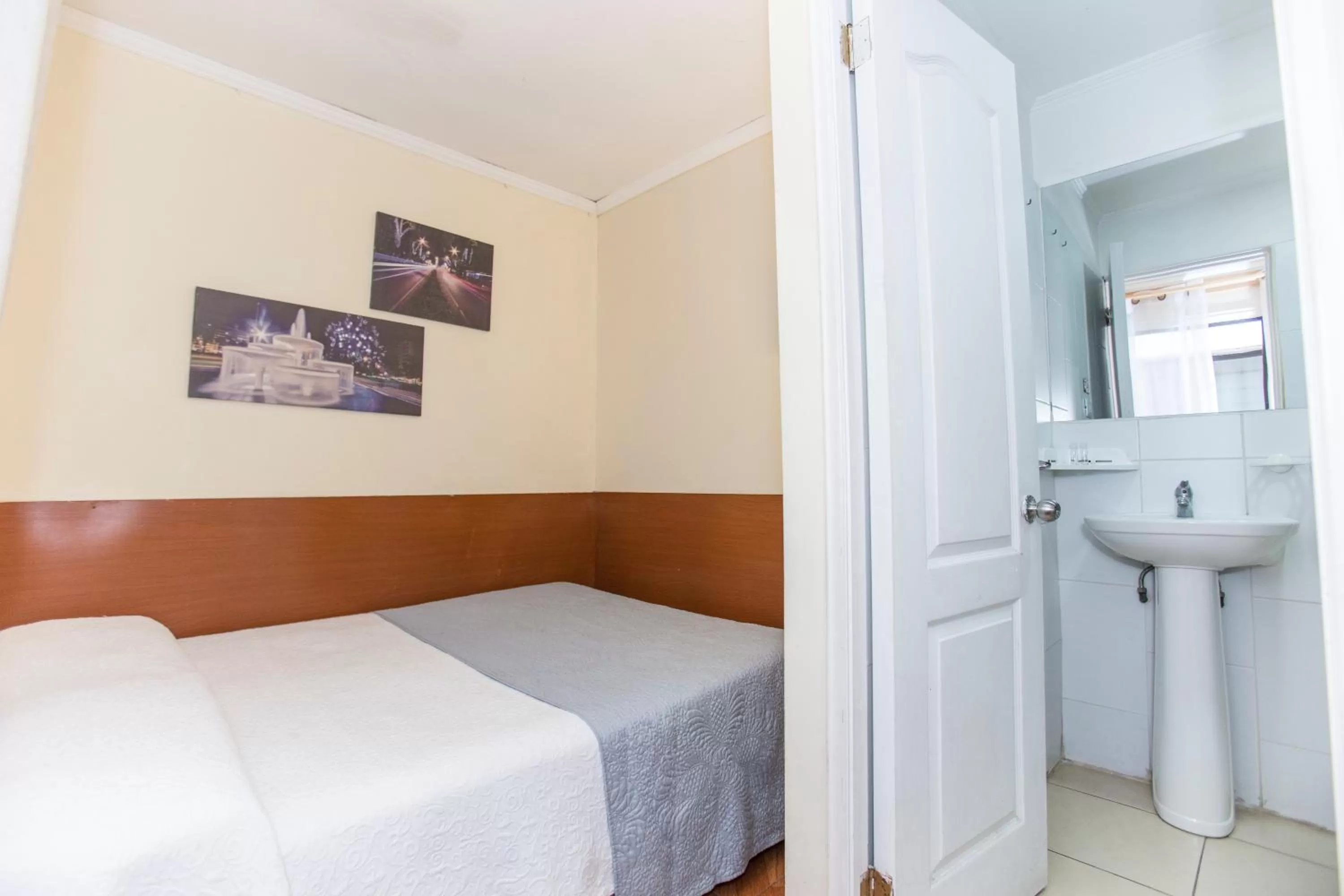 Bed in Hotel Santisimo