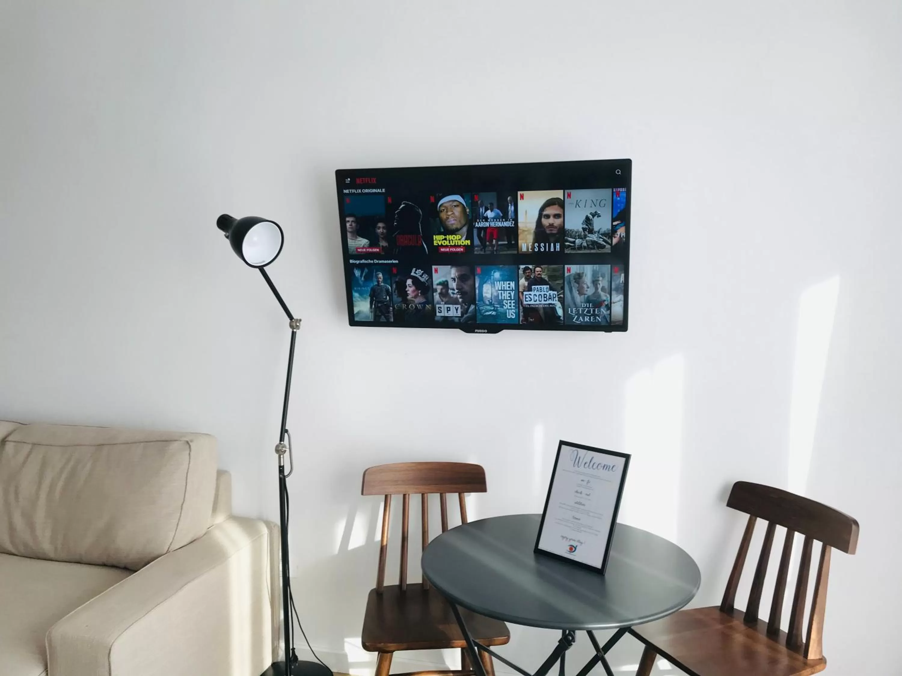 TV and multimedia, Seating Area in Rooftop Tirana