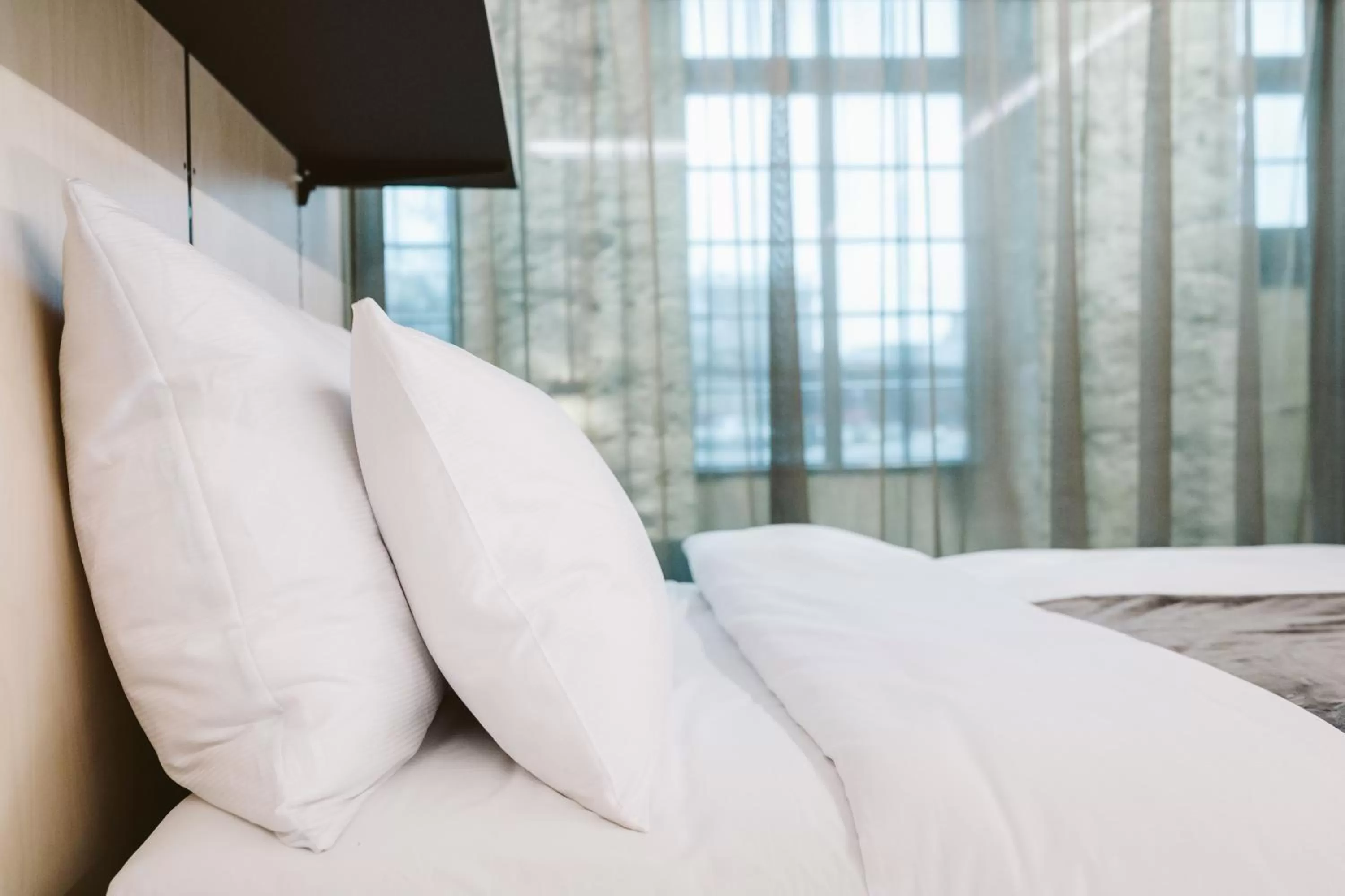 Bed in Hektor Container Hotel