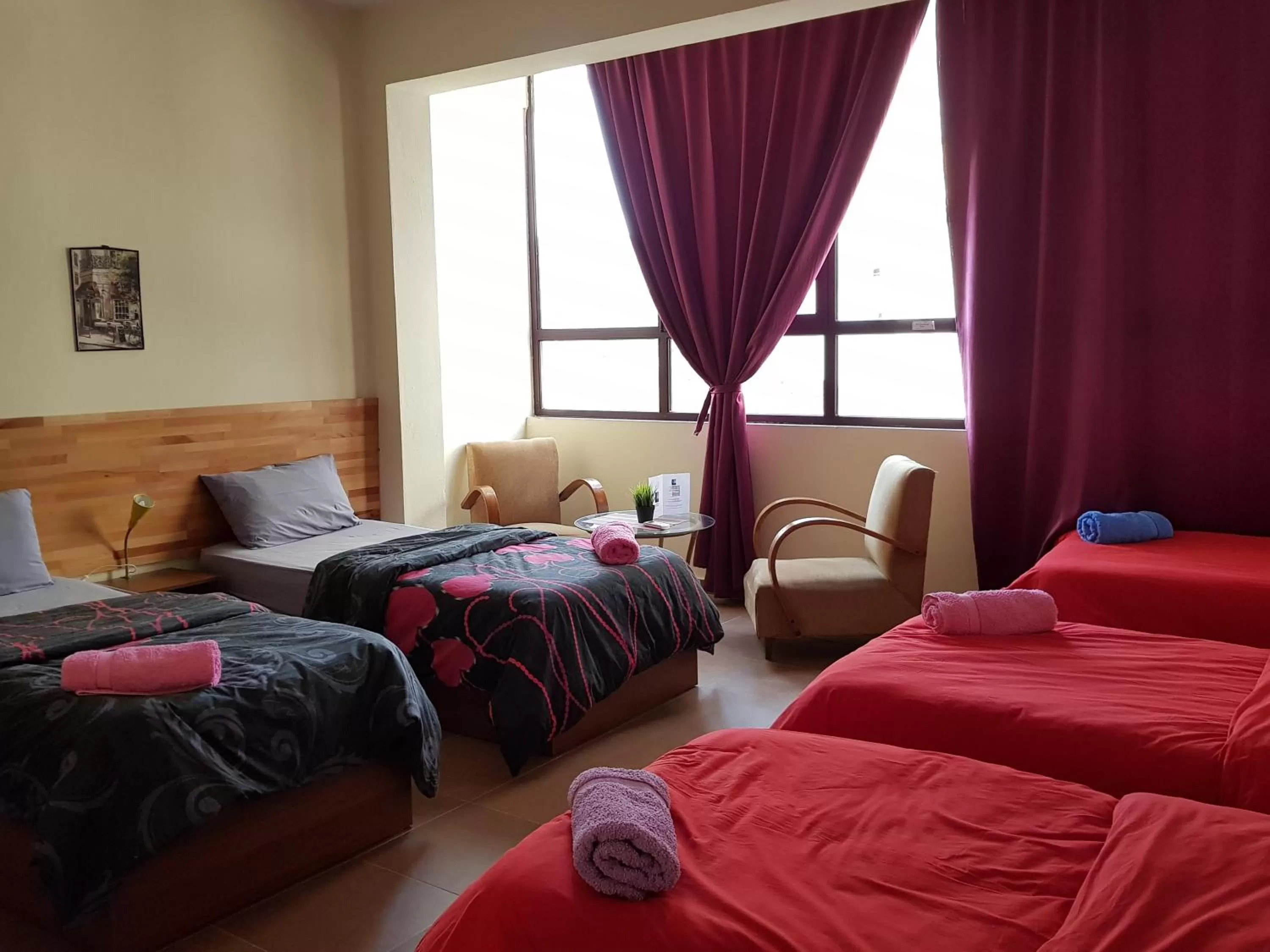 Bed in Hotel Kurtabeg