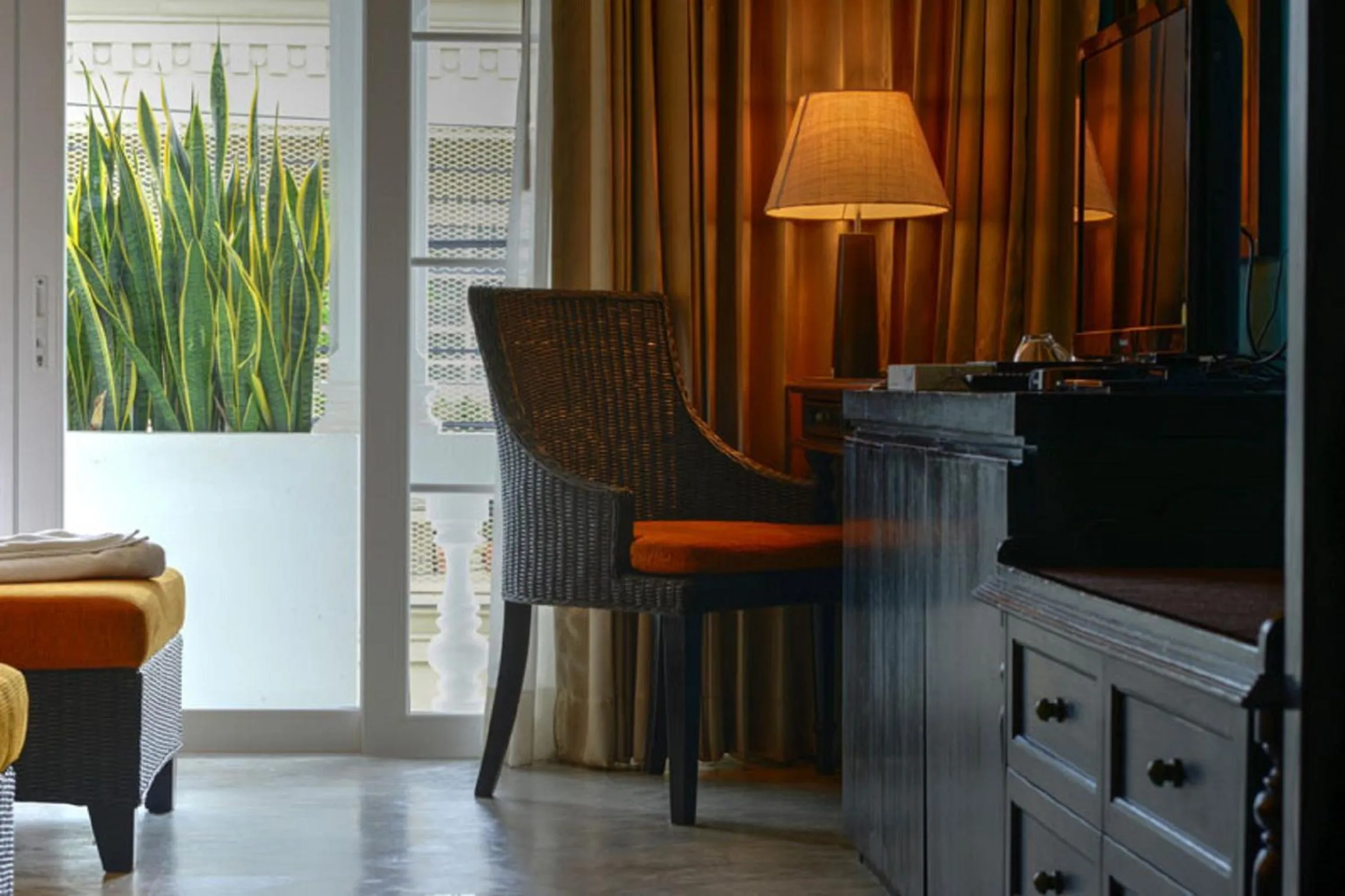 Seating area in Baan PhuAnda Phuket