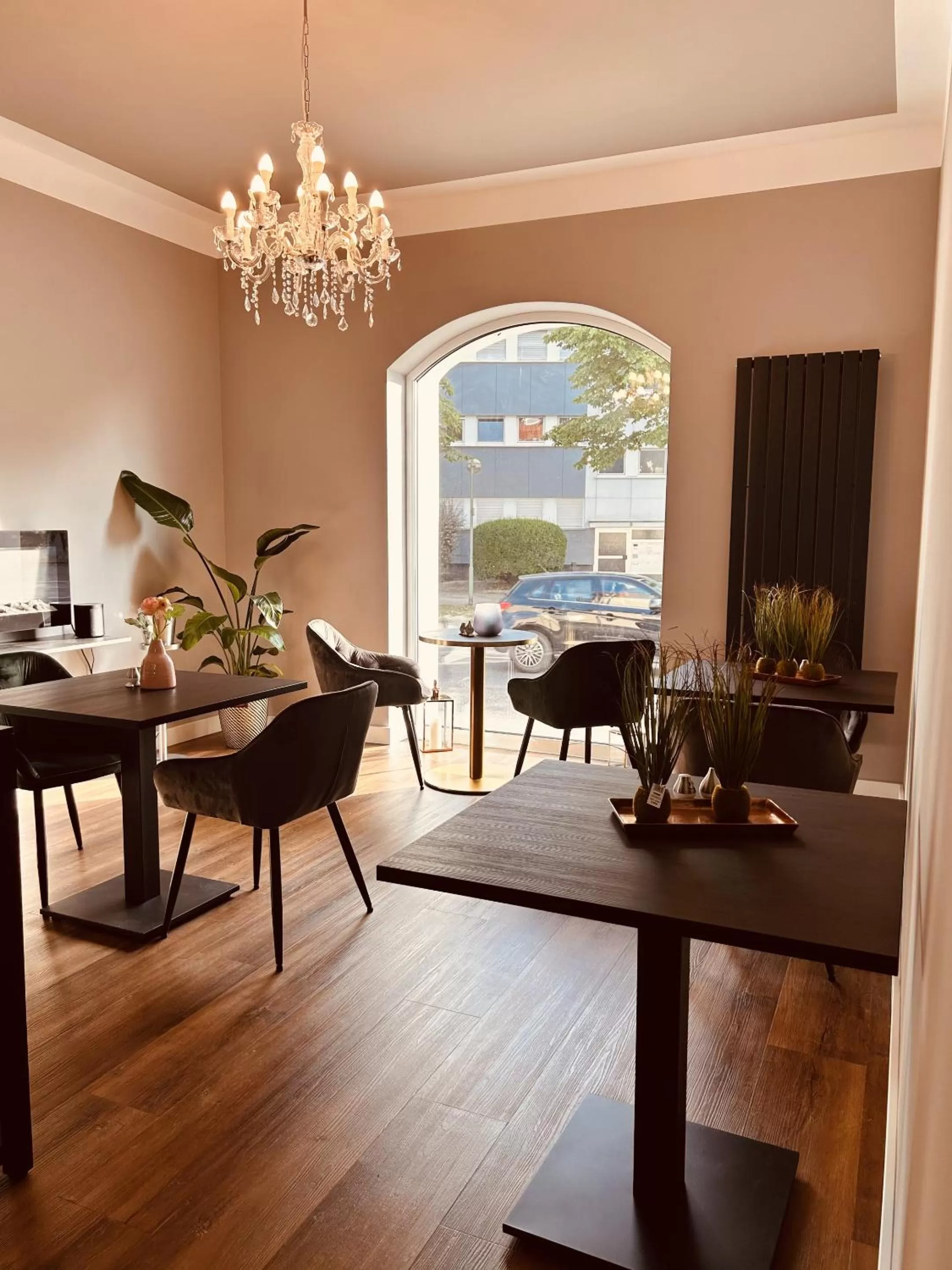 Dining area in Pension und Location Cham