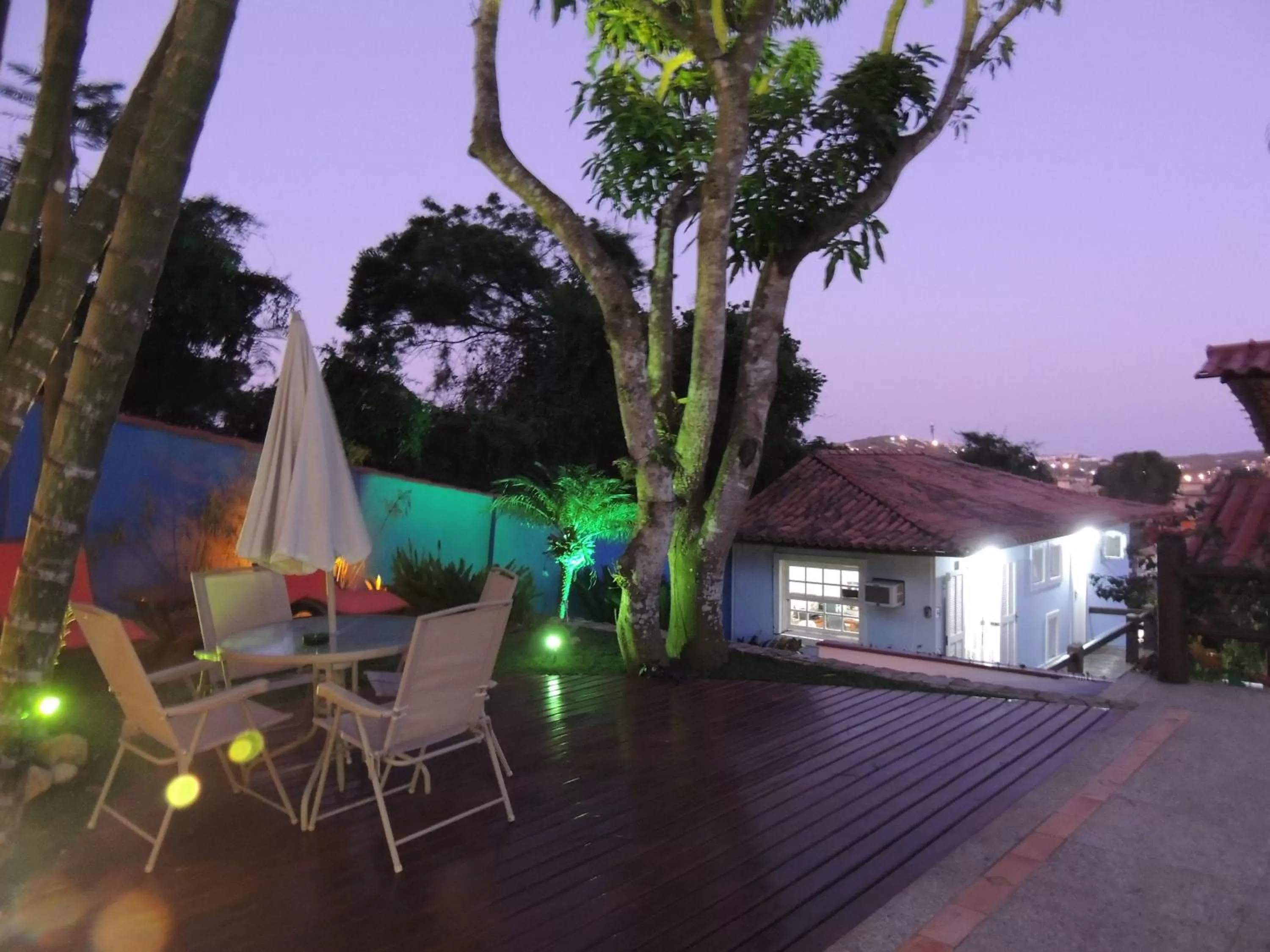 Garden in Pousada Akaroa