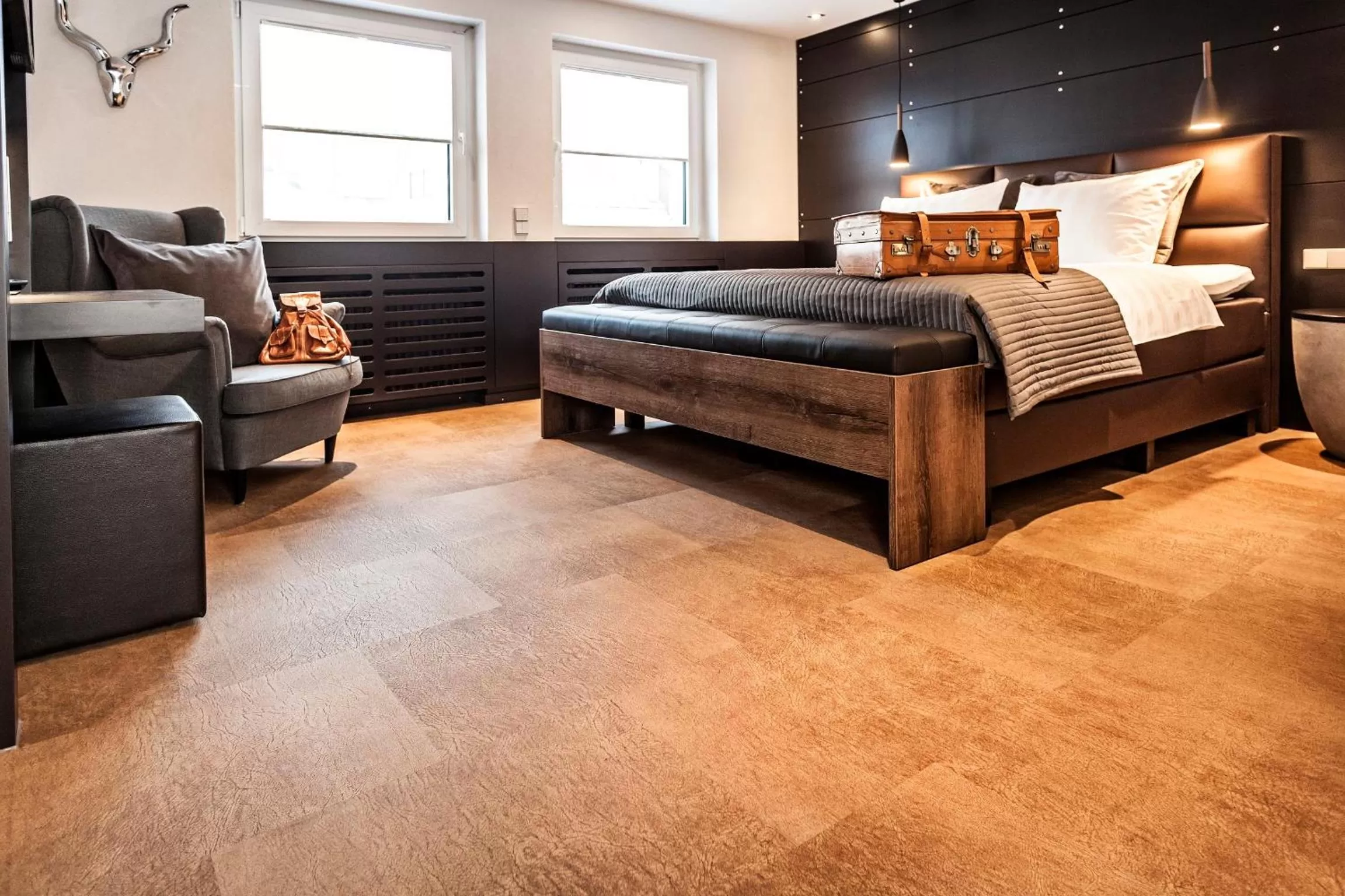 Photo of the whole room, Bed in Zum Sonnenwirt