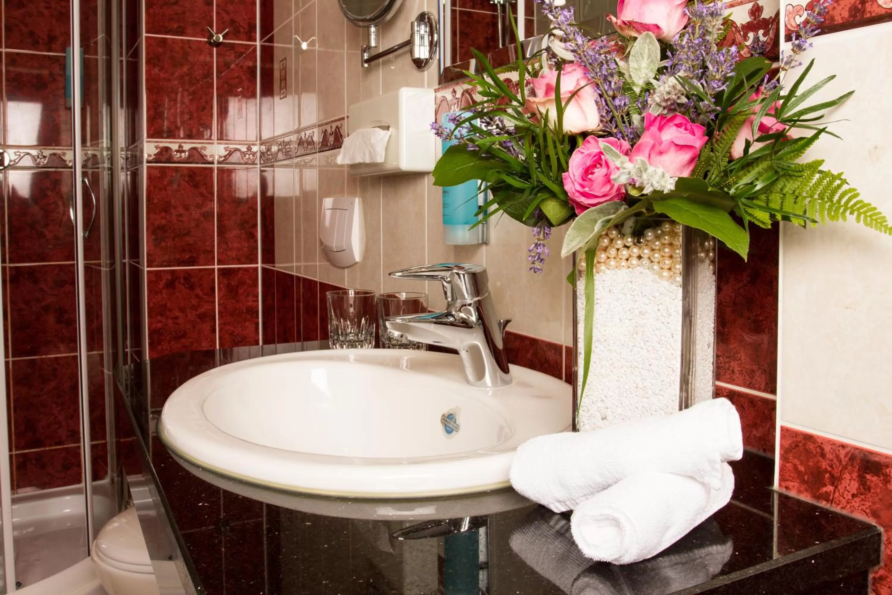 Bathroom in Hotel Don Giovanni