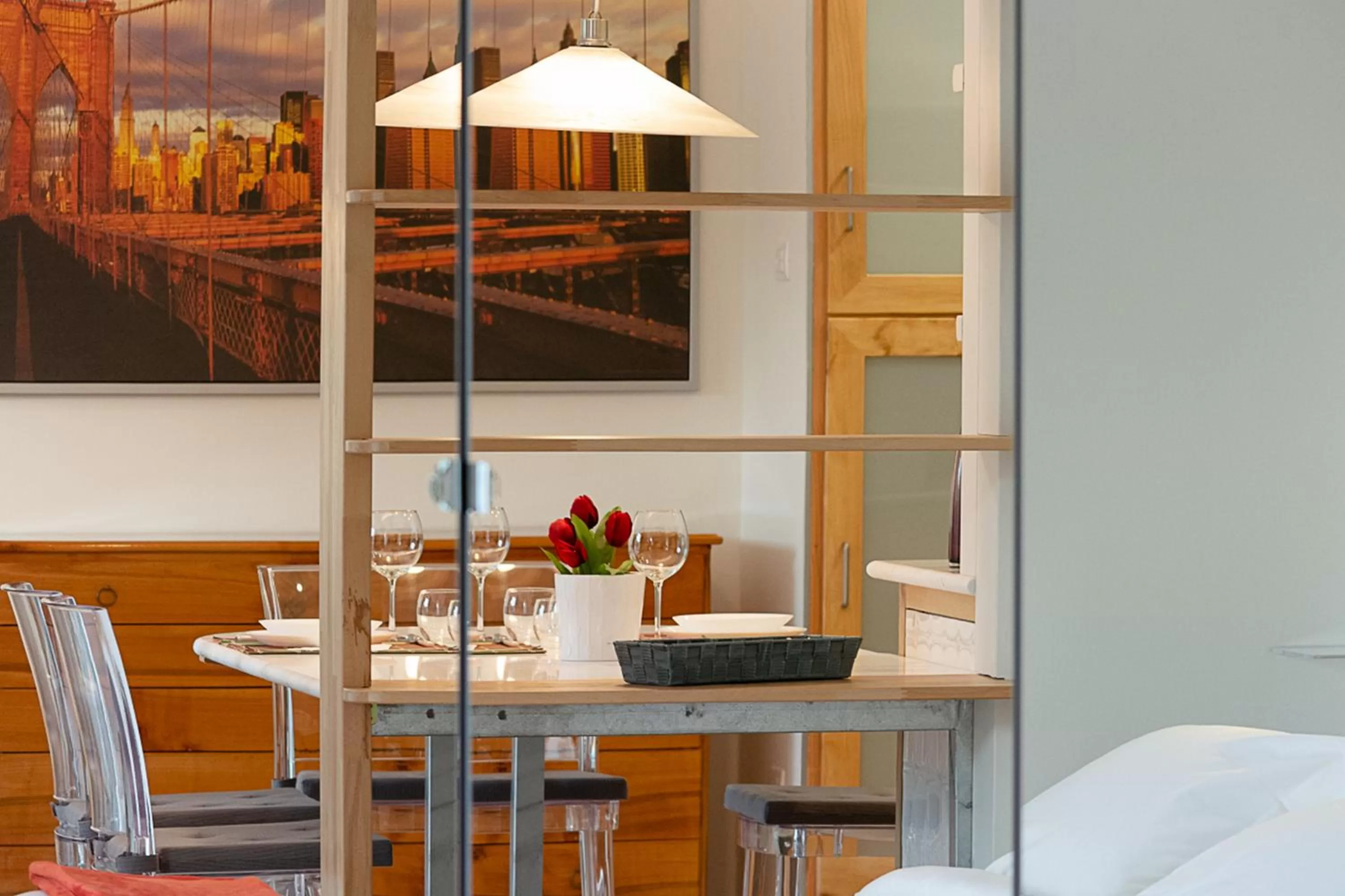 Dining area in Business Hotel