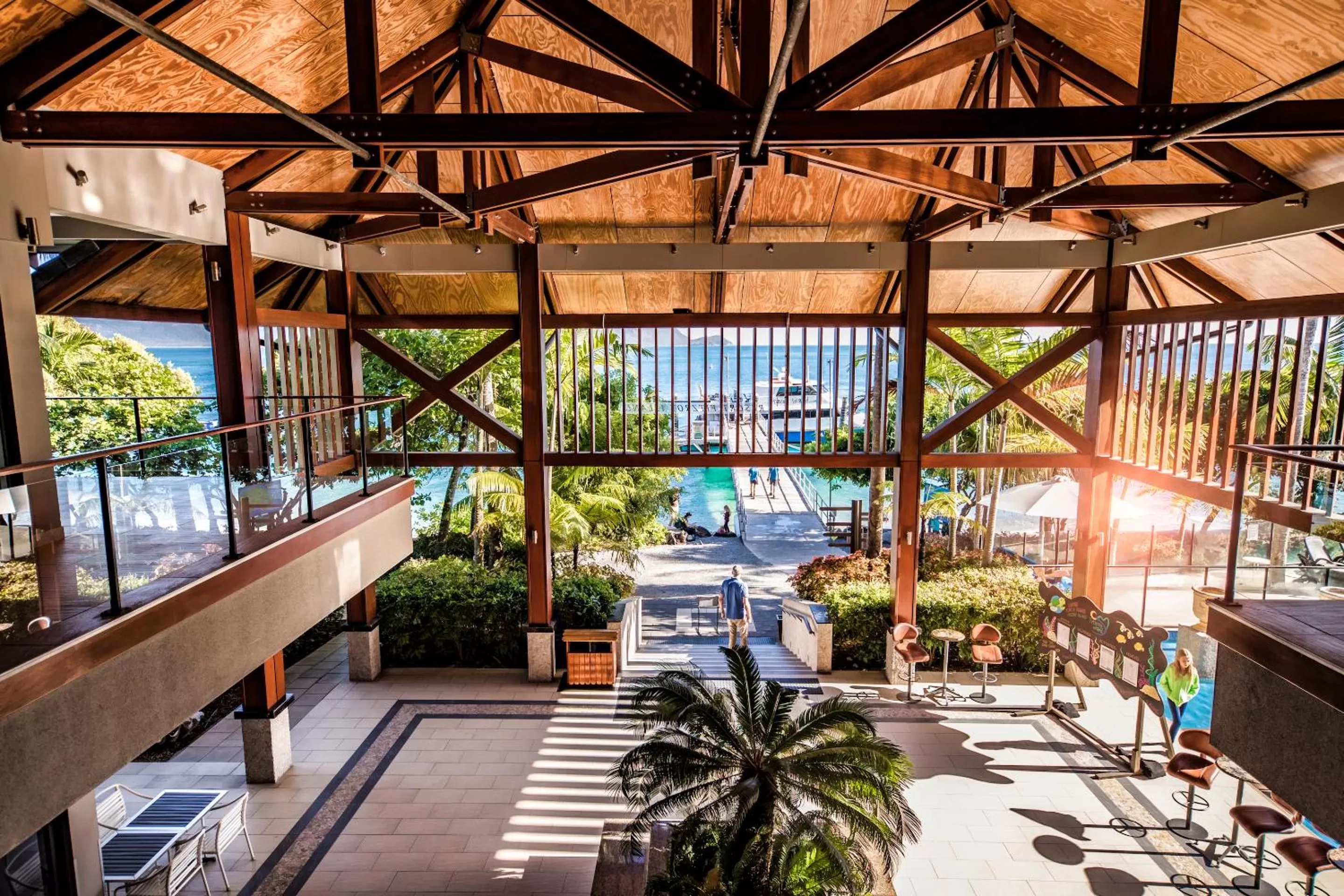 Lobby or reception in Fitzroy Island Resort