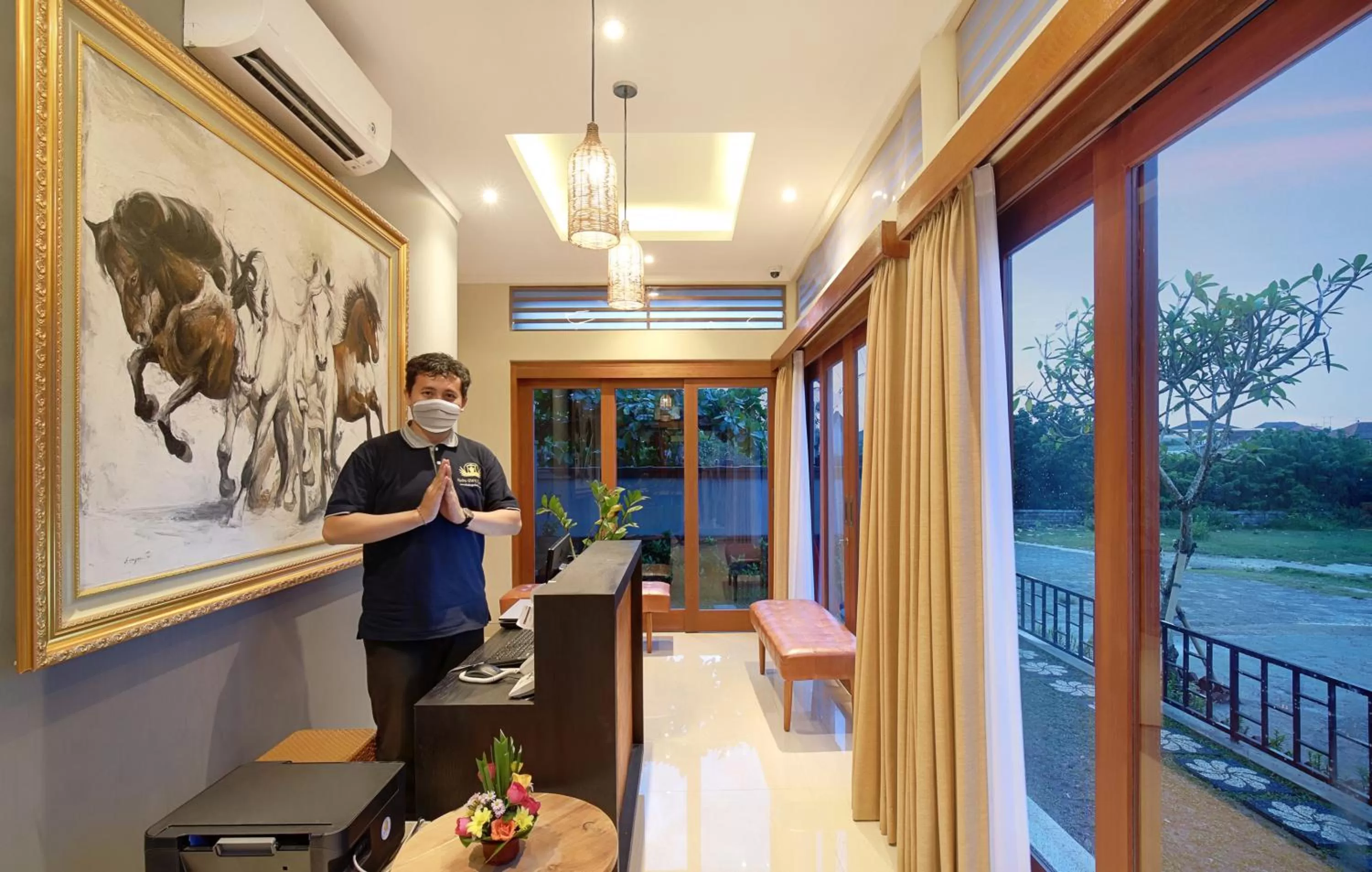 Lobby or reception in Kubu GWK Resort