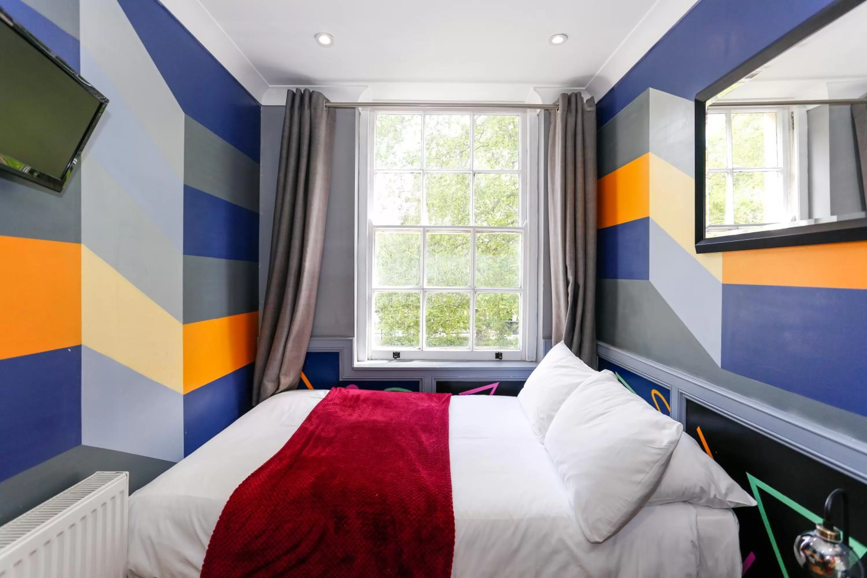 Bed in KX Rooms Kings Cross