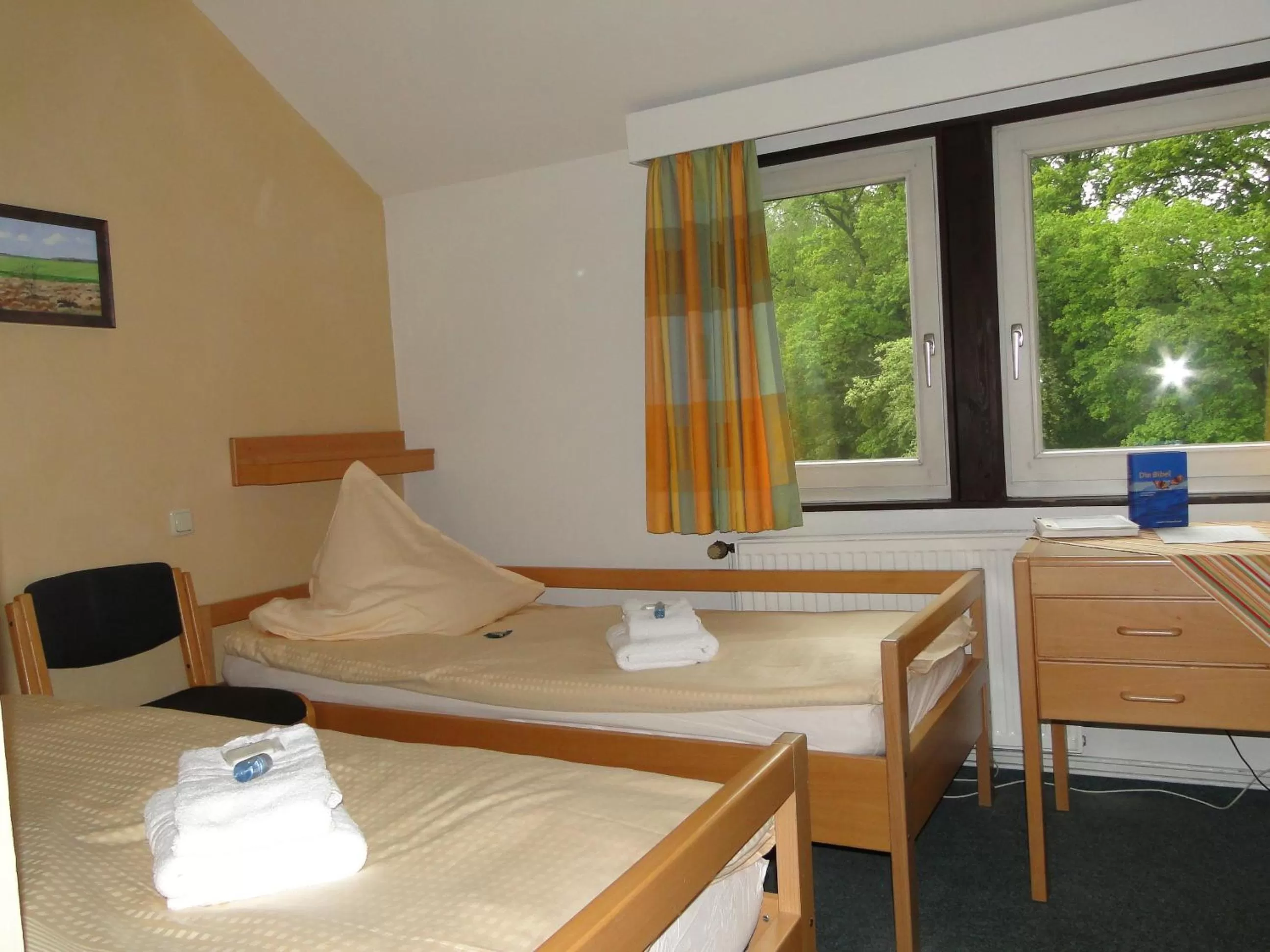 Bedroom, Bed in Ludwig-Harms-Haus Hermannsburg