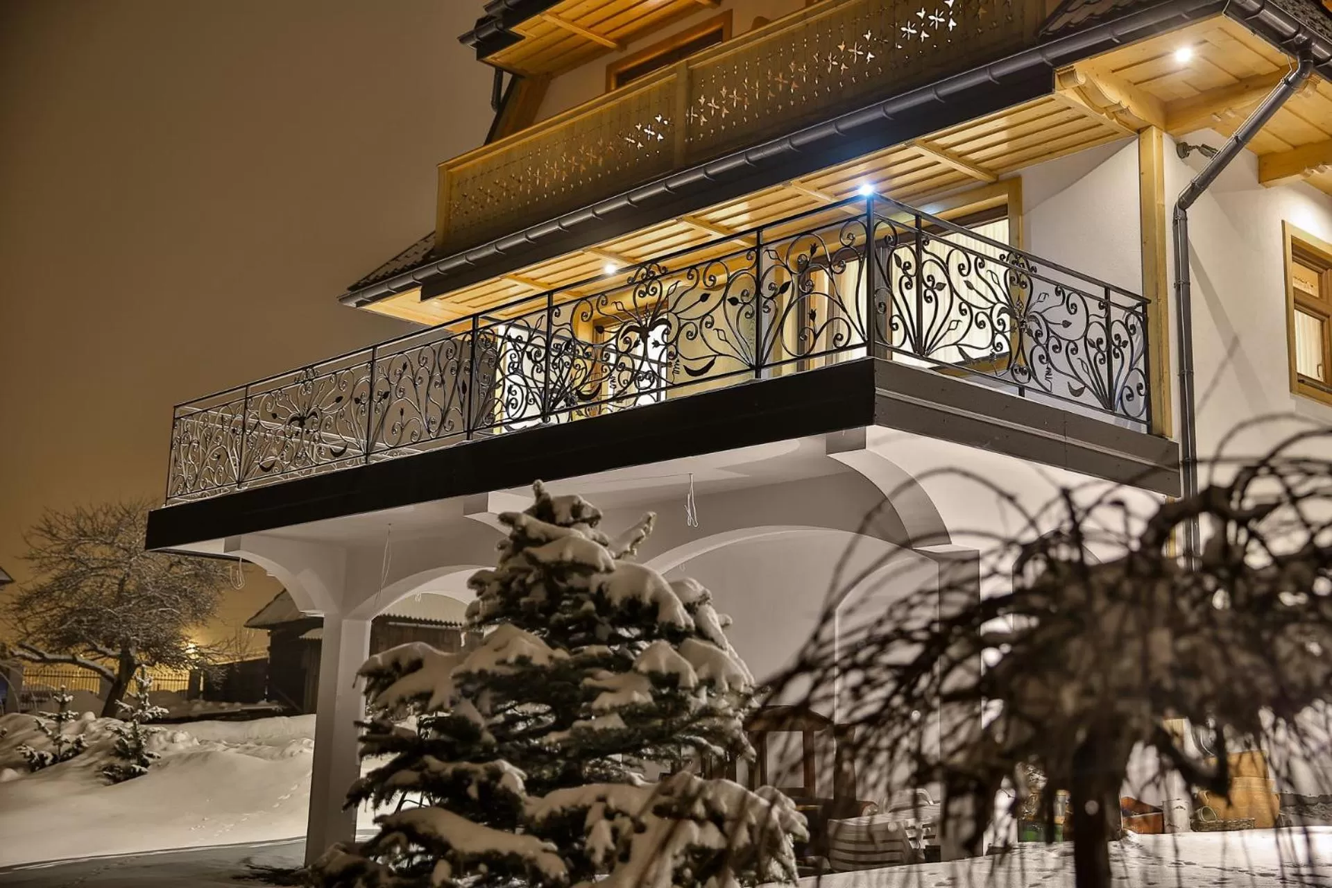 Balcony/Terrace in Górskie Wspomnienie