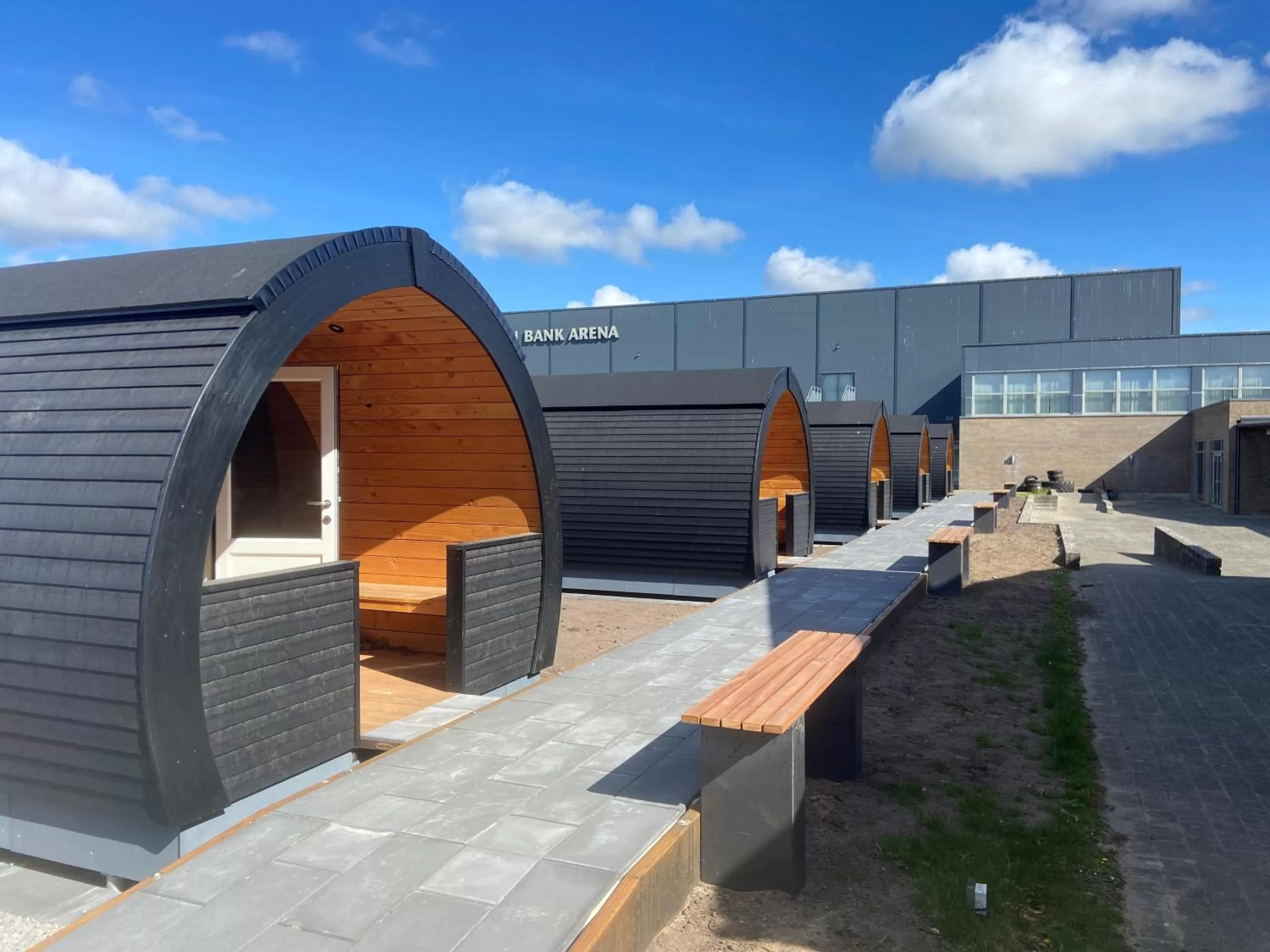 Facade/entrance in Danhostel Skjern