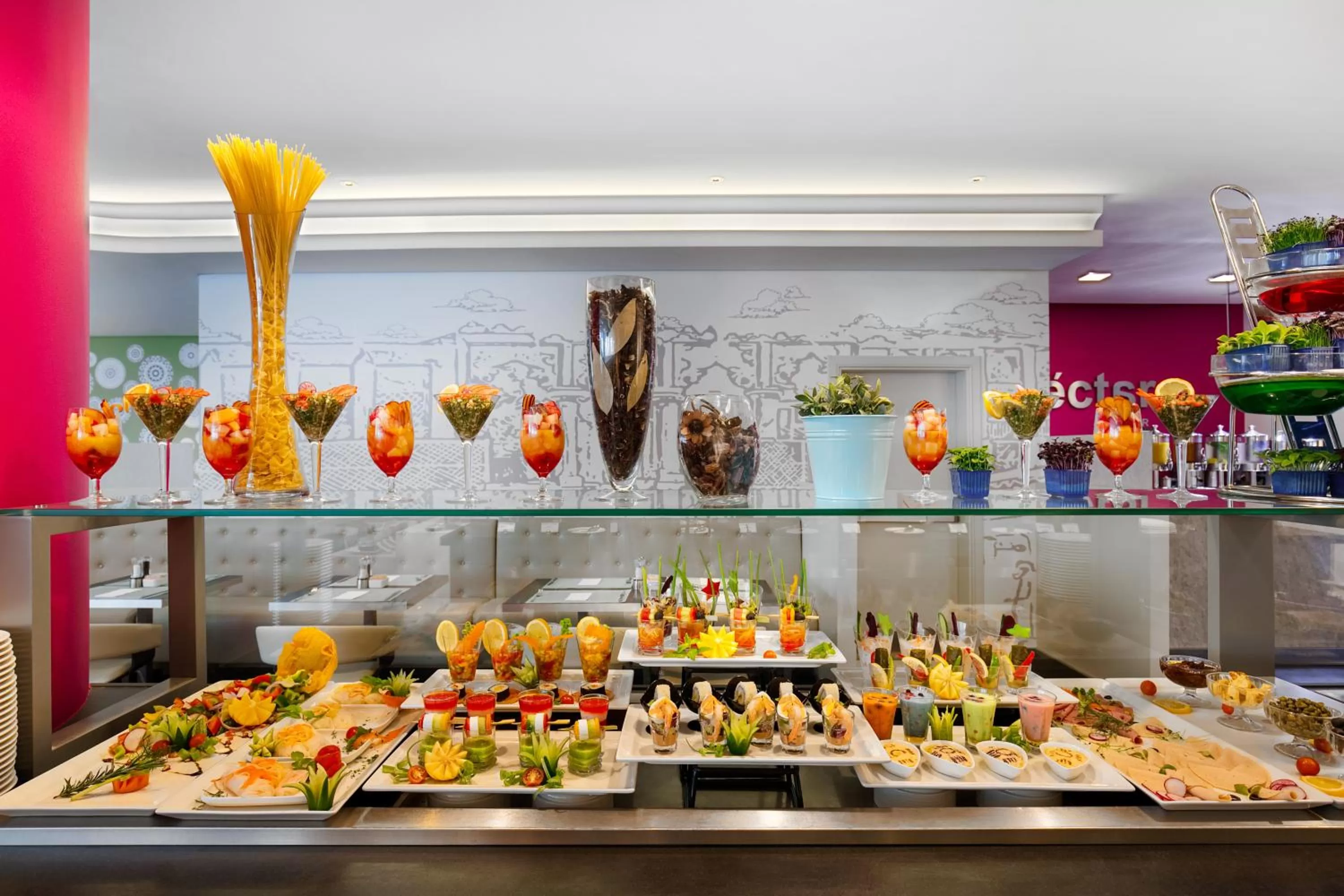 Food and drinks in ibis Styles Sharjah