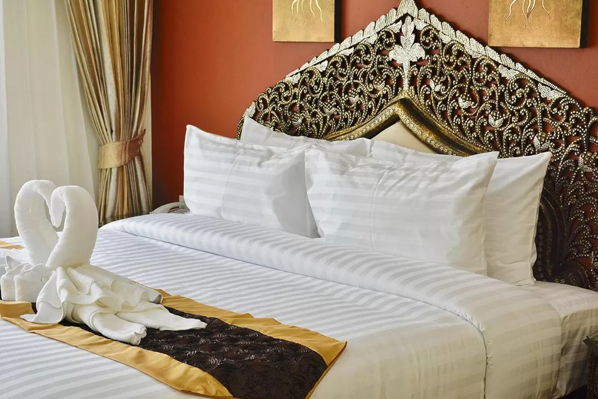 Bed in White Boutique Hotel and Spa