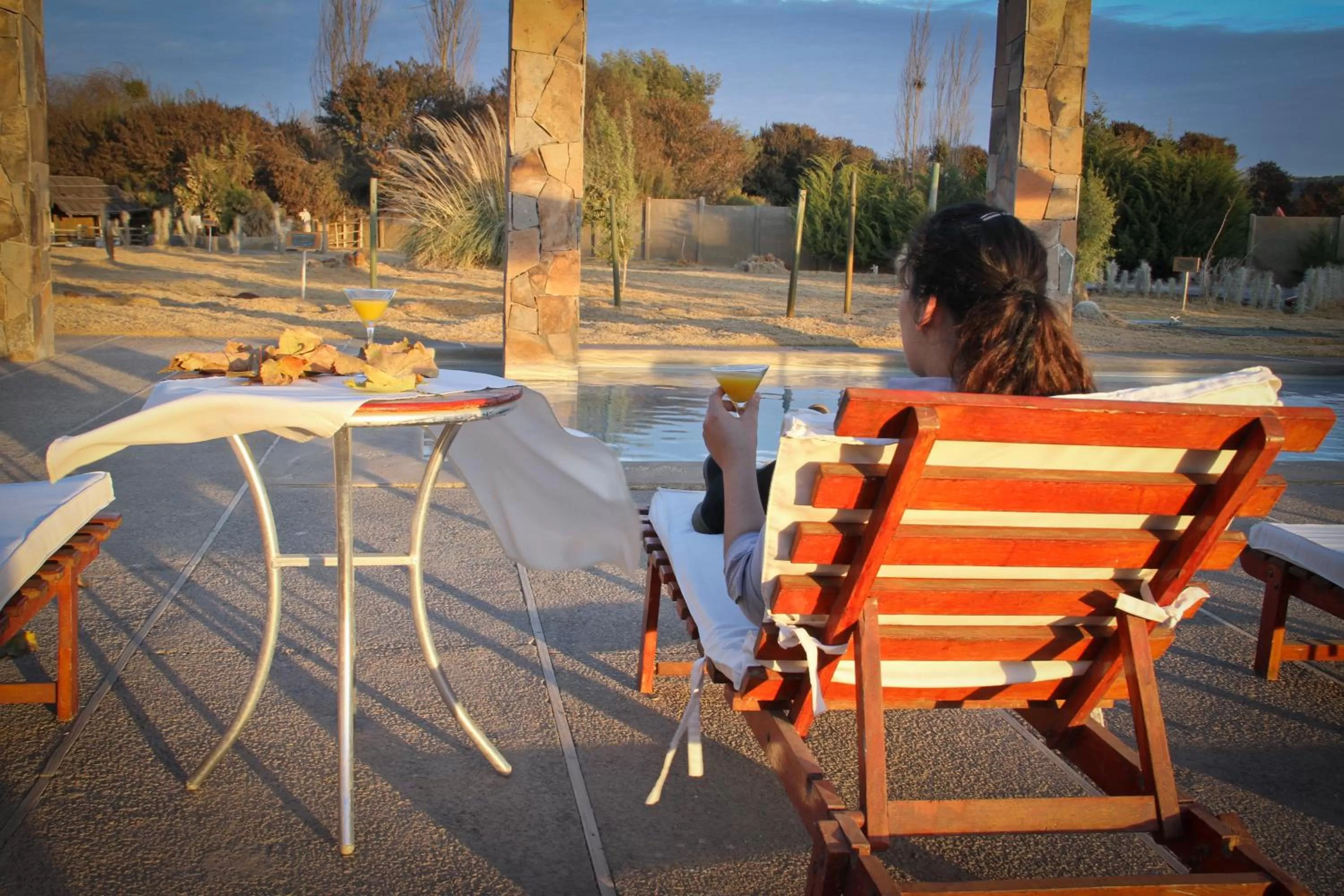Pool view in Hotel Limari
