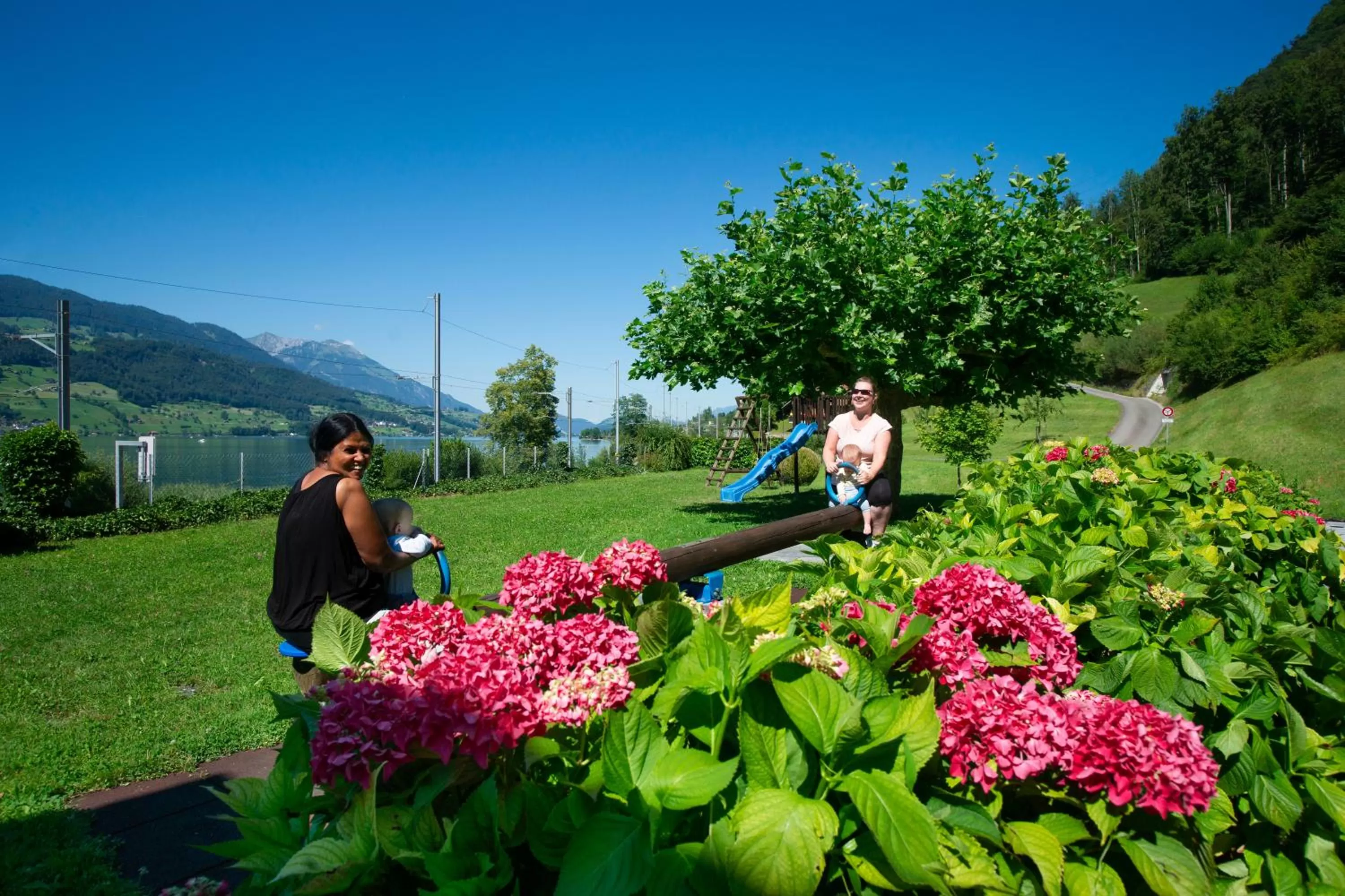 Children play ground in Landgasthof Zollhaus