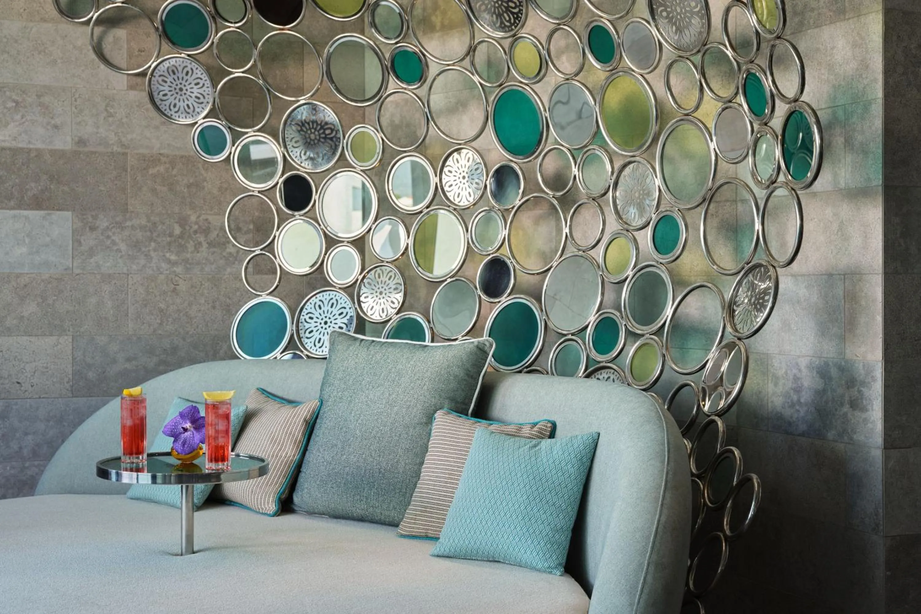 Lounge or bar, Bed in W Residences Algarve