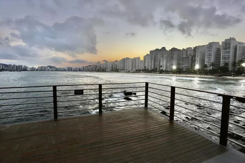 Natural landscape in Grand Hotel Guarujá - A sua Melhor Experiência Beira Mar na Praia!