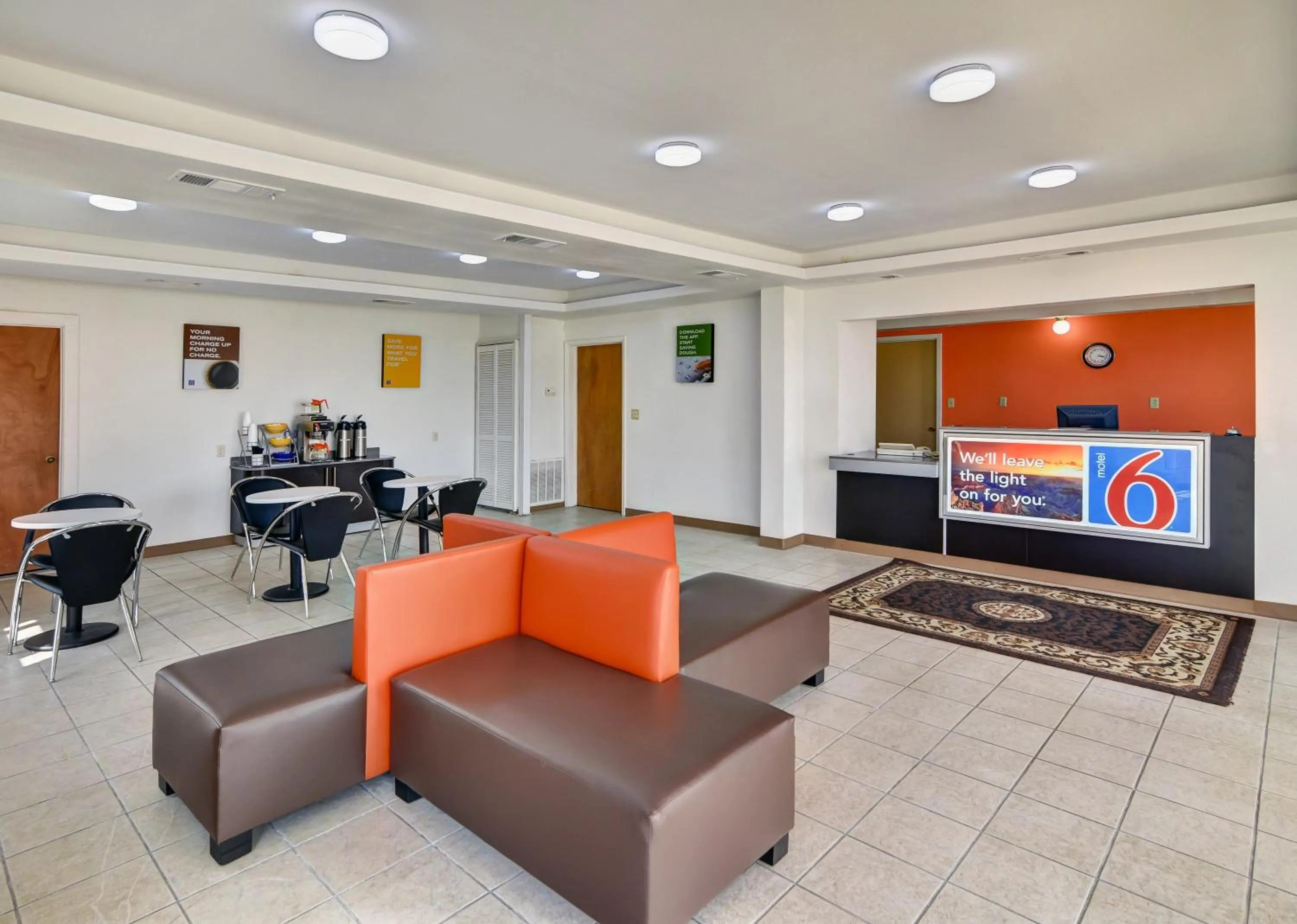 Lobby or reception in Motel 6-Lindale, TX
