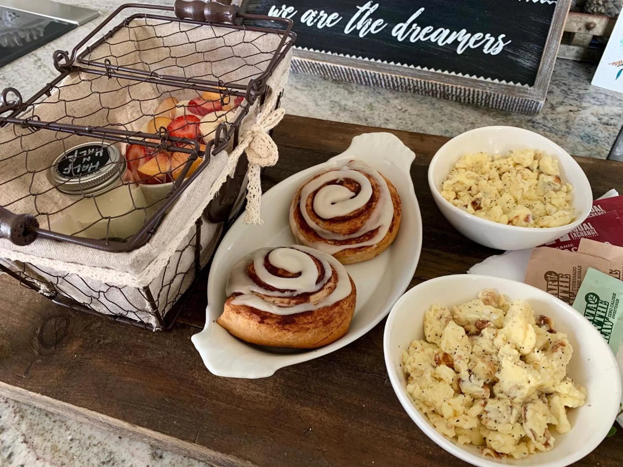 Breakfast in Domaine Chardonnay