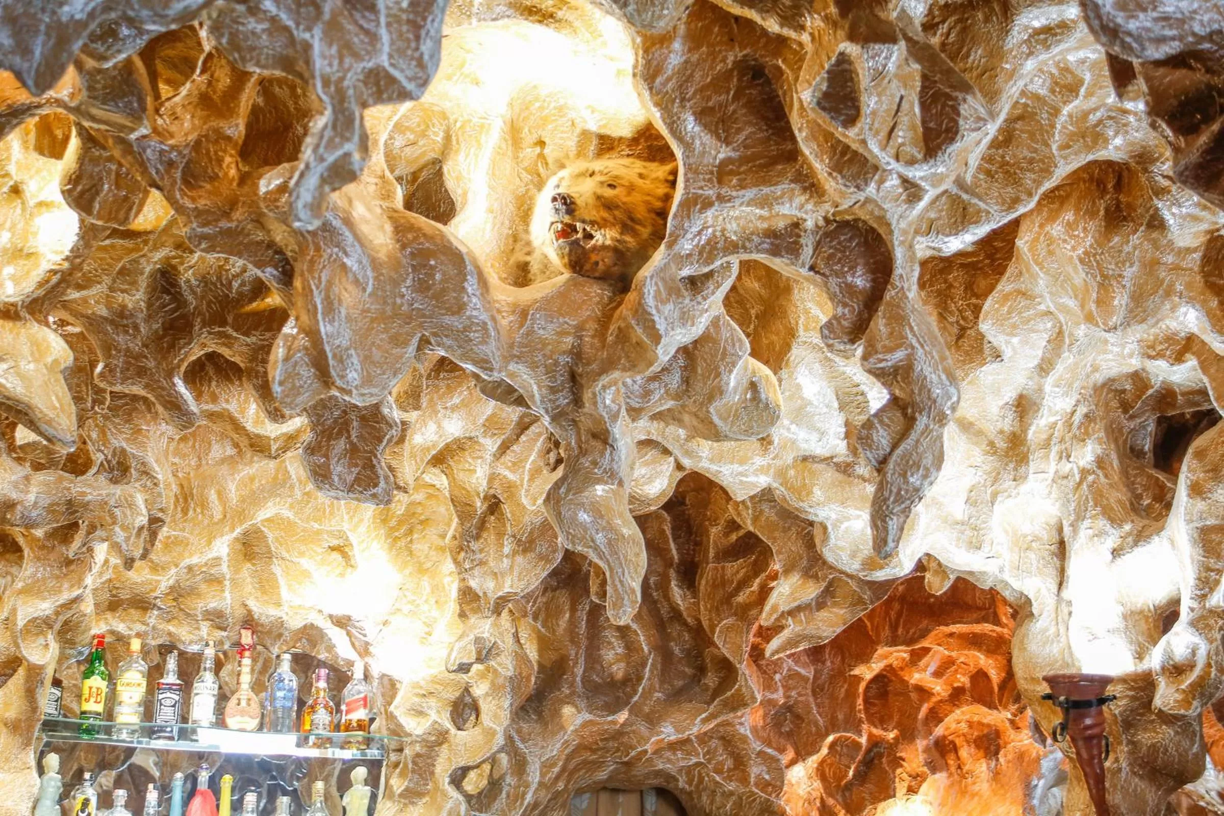 Lounge or bar in Hotel Shpella