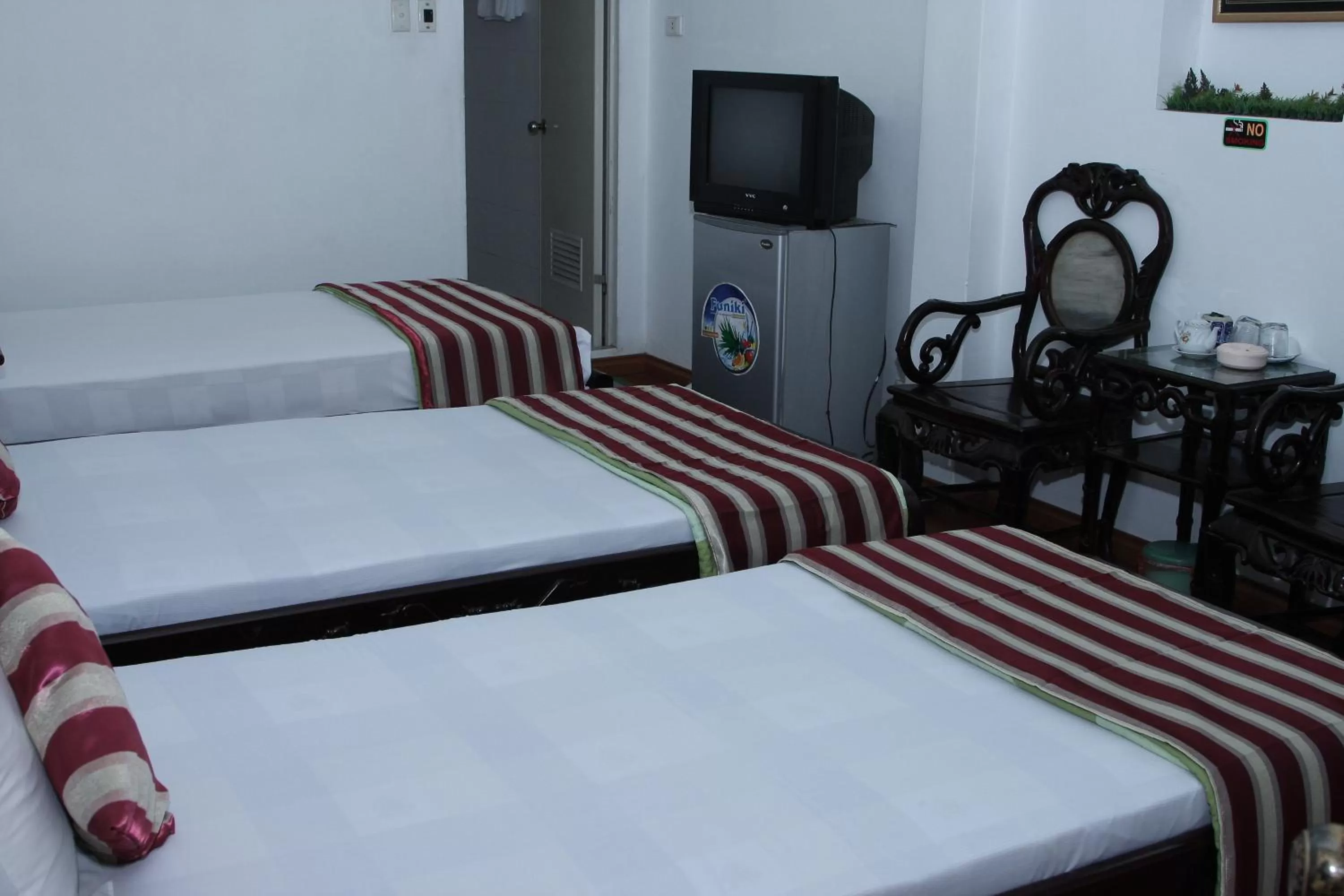 Bed in Hoang Cuong Hotel