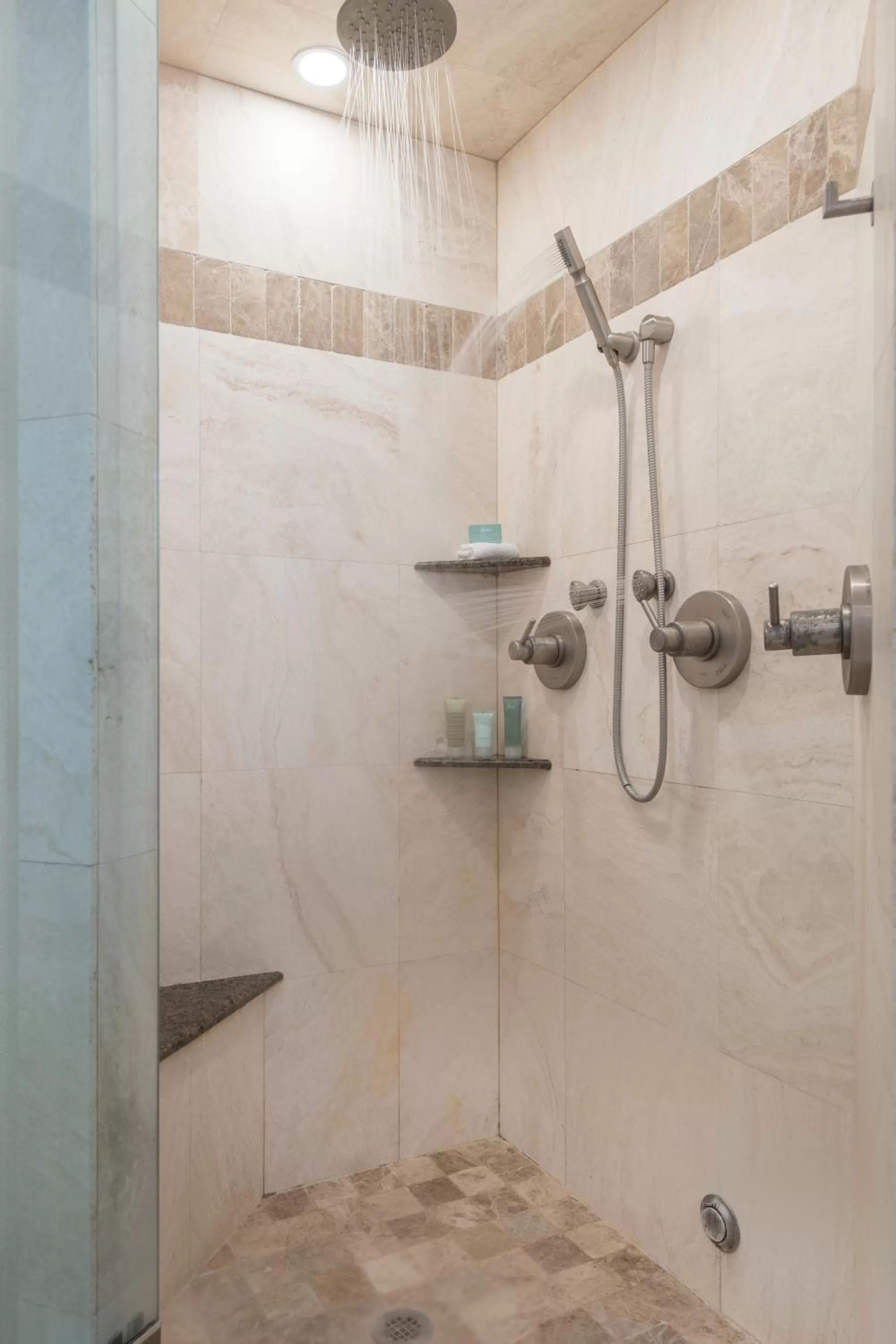 Shower in Inn on Lake Granbury a Boutique Hotel