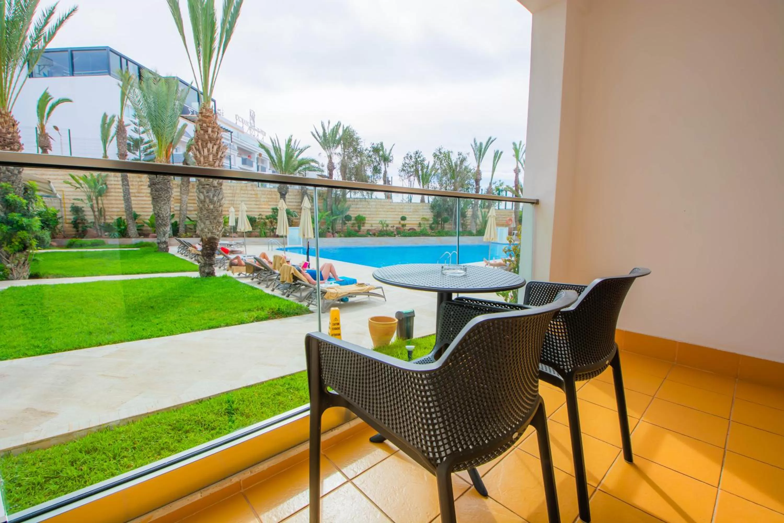 Balcony/Terrace in Hotel Timoulay and Spa Agadir