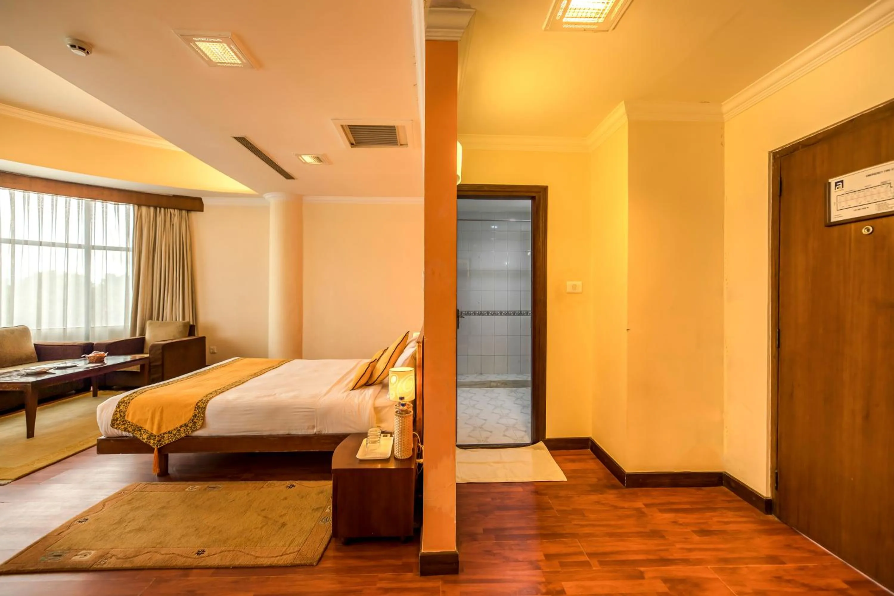 Bed in Airport Hotel