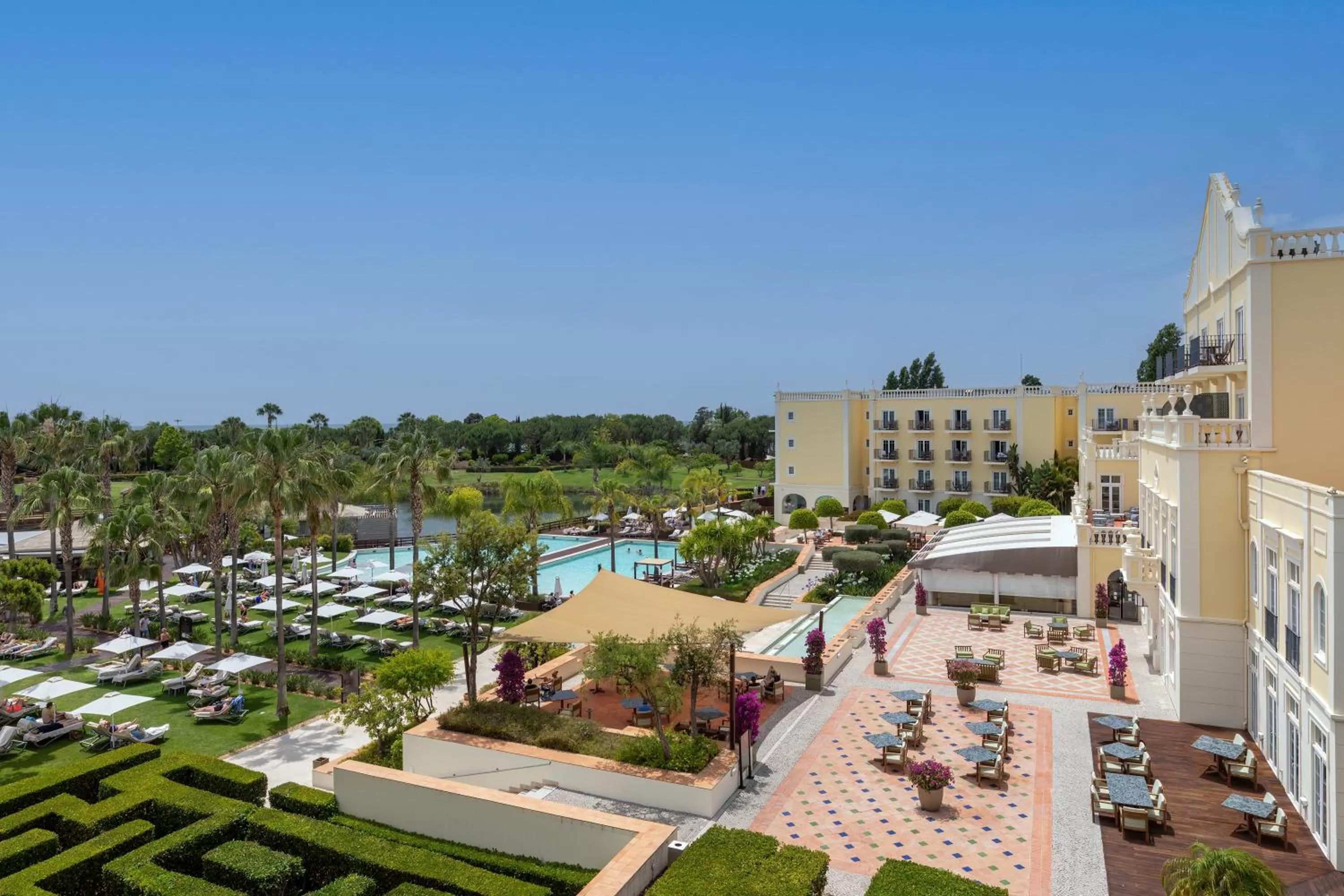 Lake view in Domes Lake Algarve, Autograph Collection