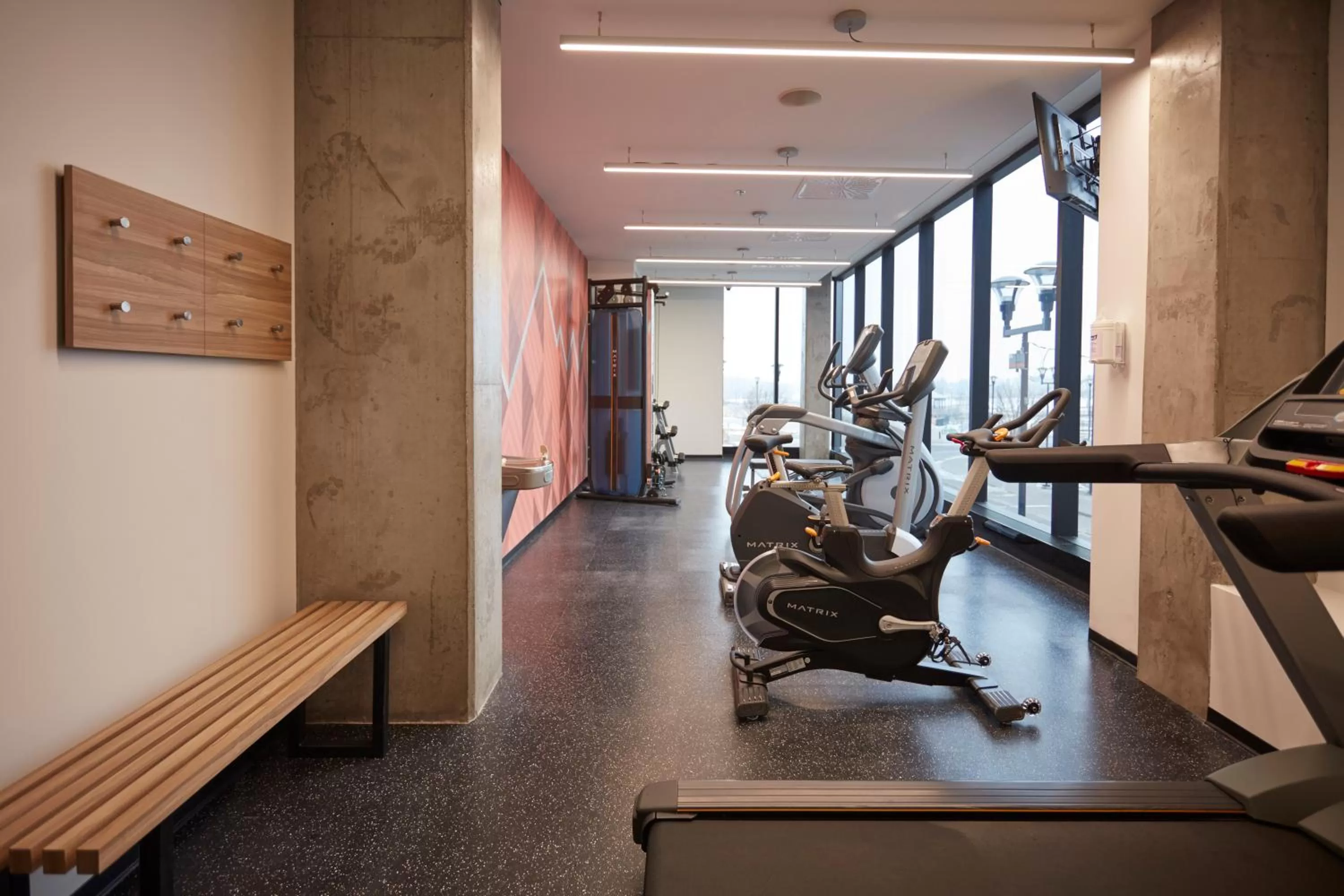 Fitness centre/facilities in Alt Hotel Calgary East Village