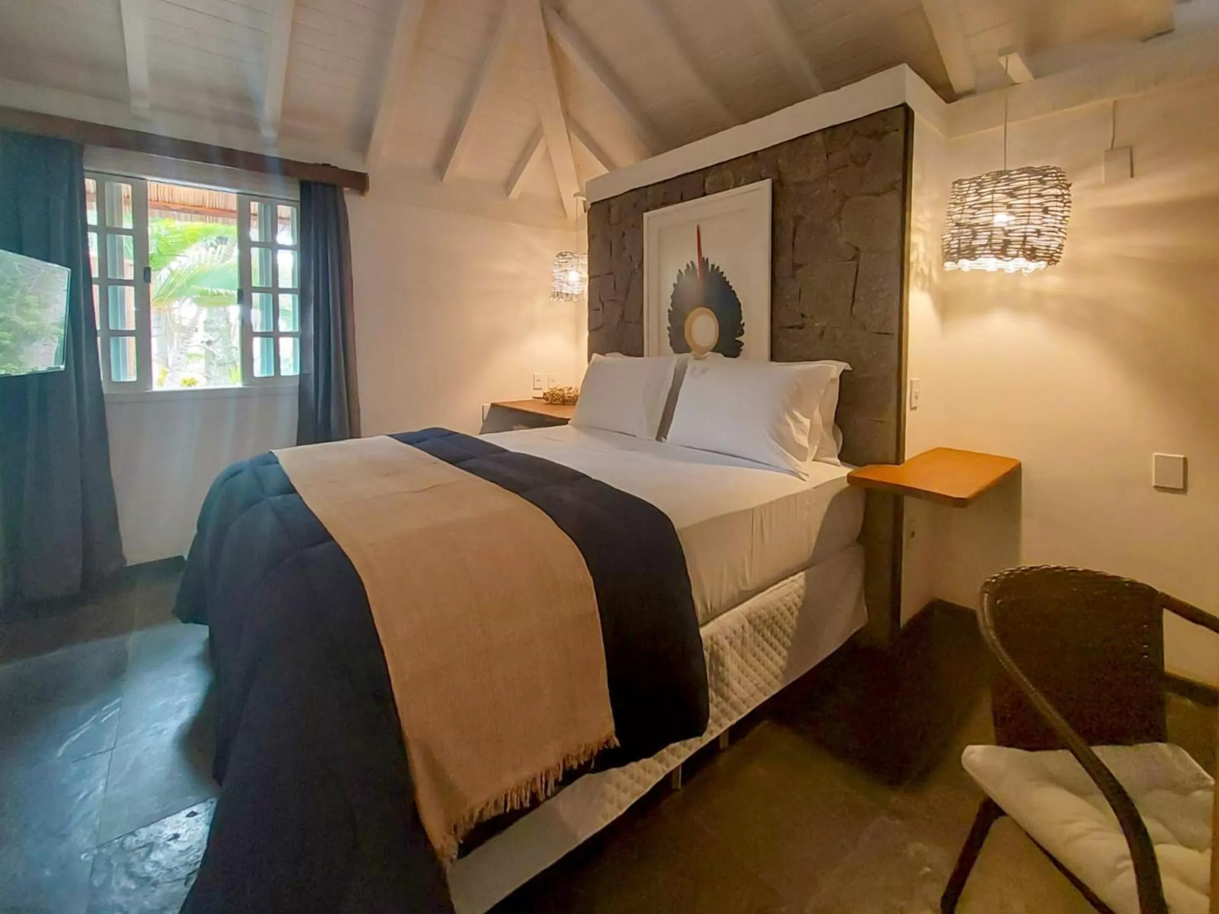 Bed in Taman Búzios Hotel