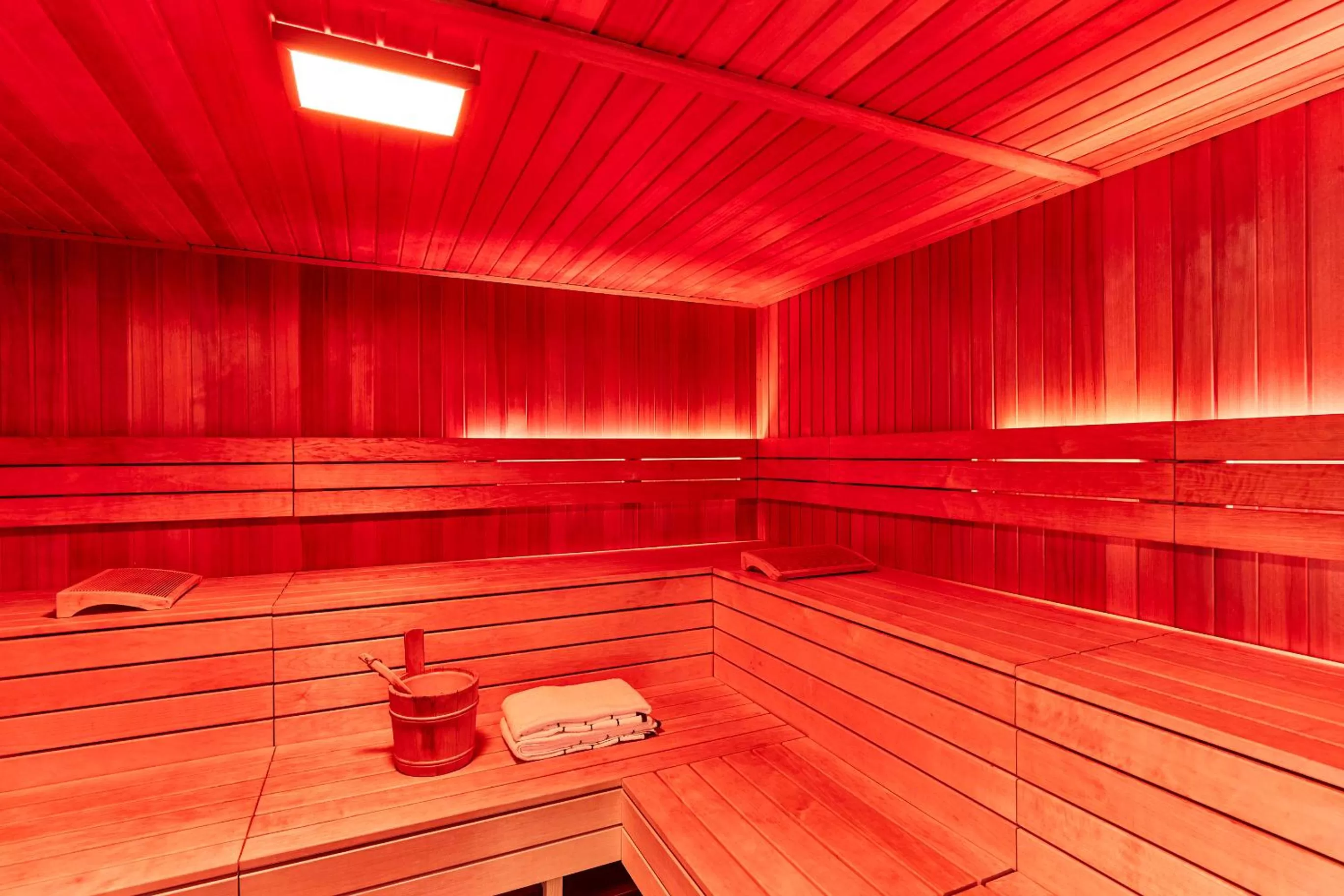 Sauna in Steigenberger Hotel Herrenhof