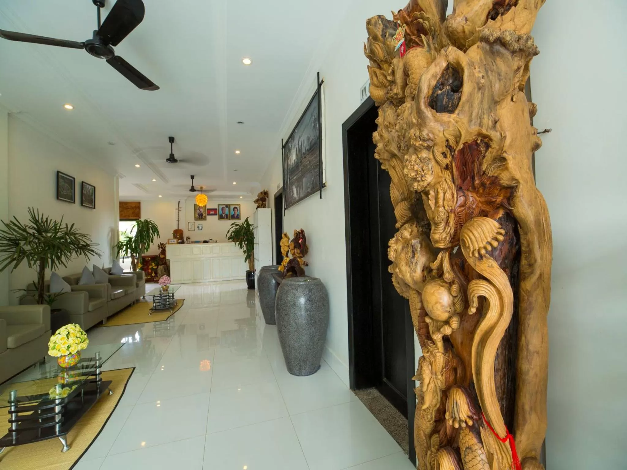 Lobby or reception in Rithy Rine Angkor Residence