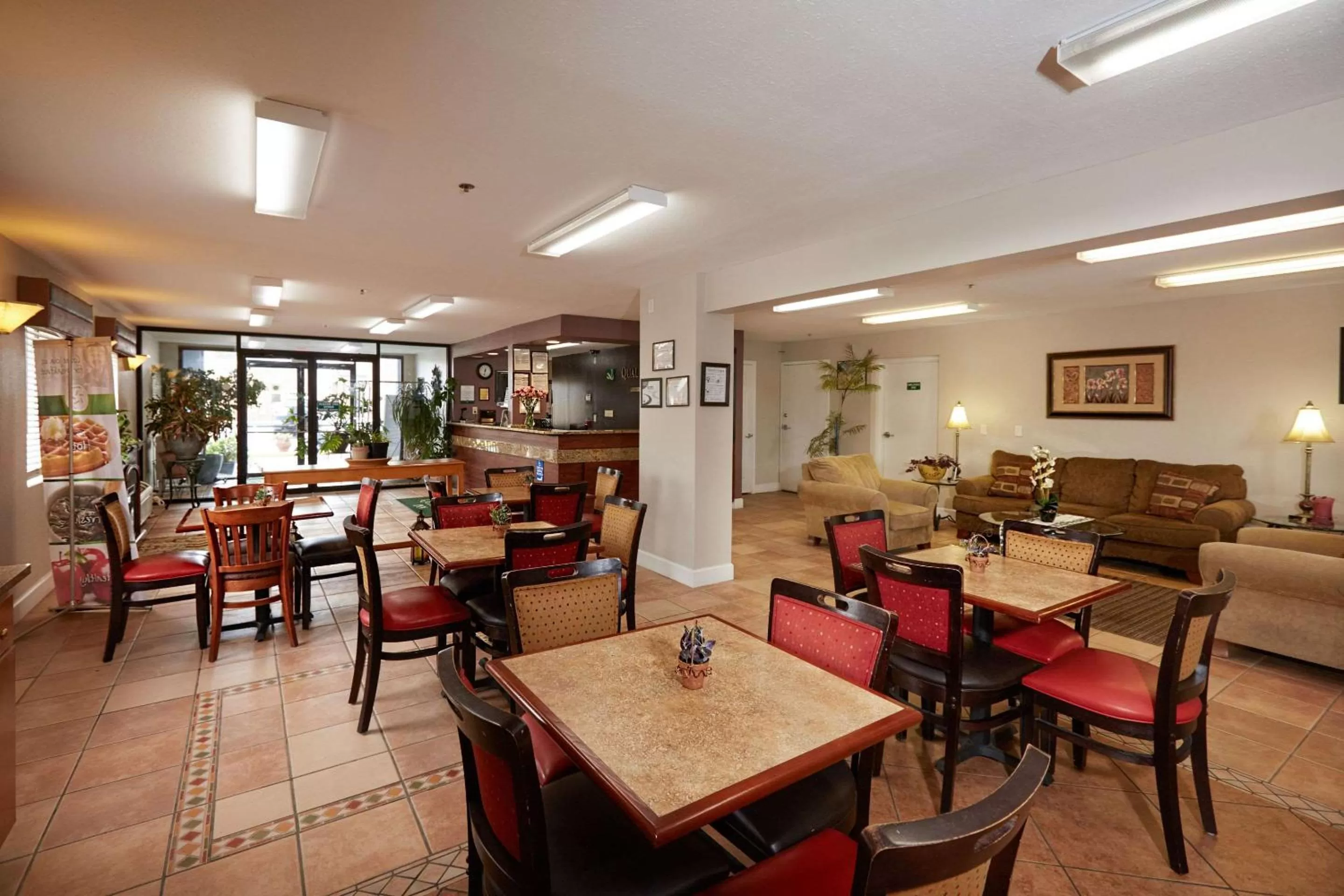 Restaurant/places to eat in Quality Inn Augusta West Near Fort Gordon