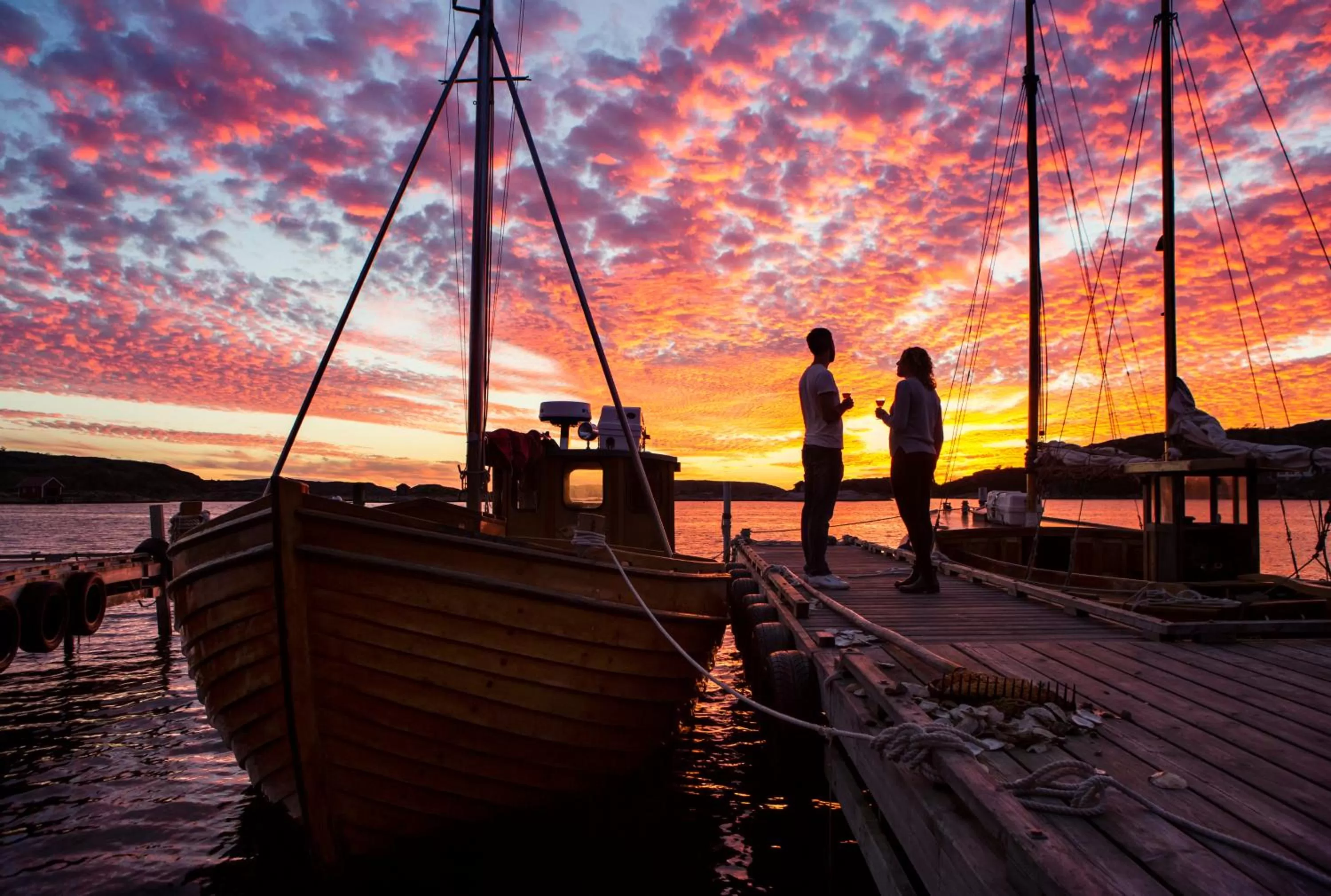 Food in Everts Sjöbods Bed & Breakfast