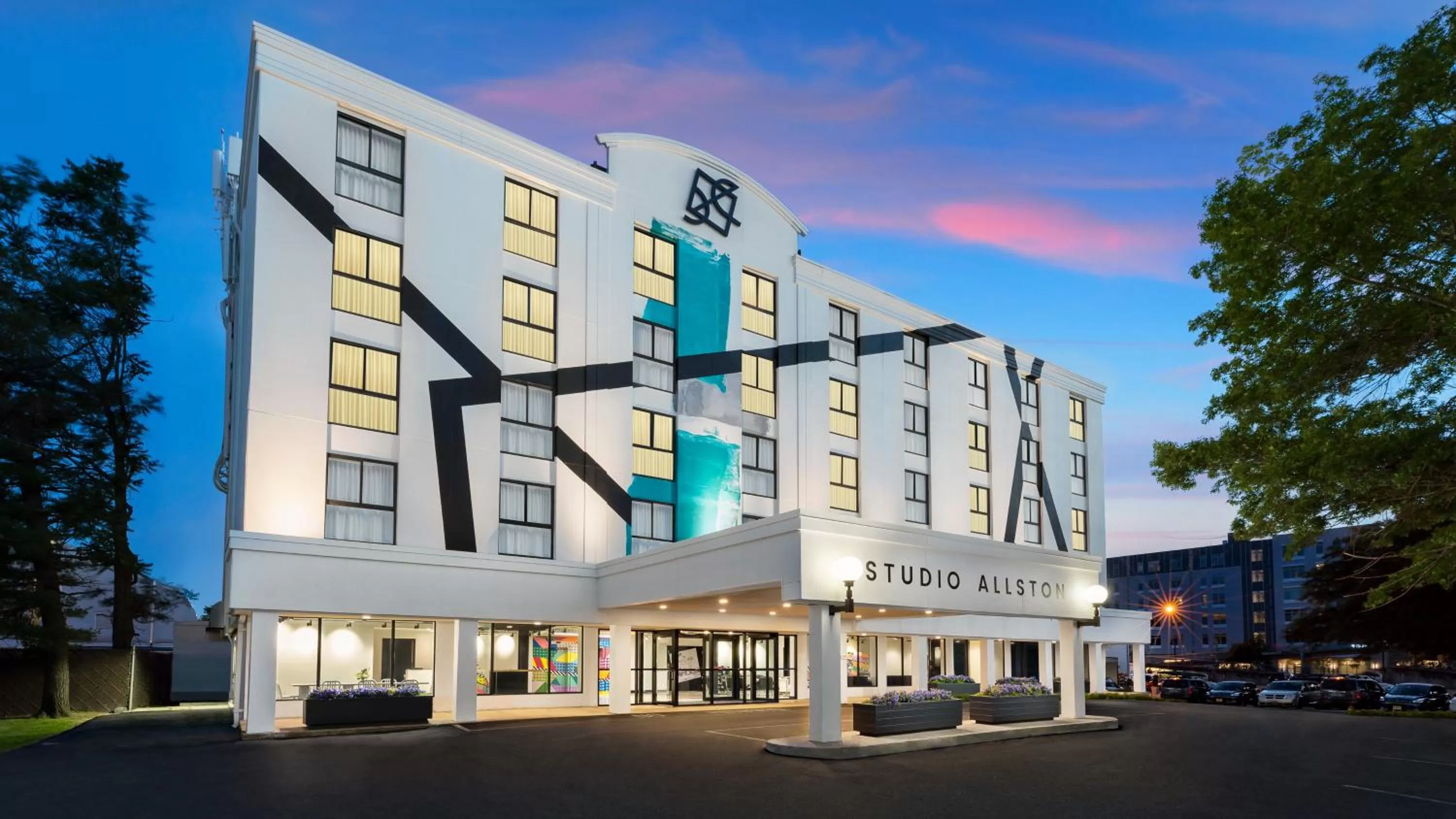 Property building in Studio Allston Hotel Boston