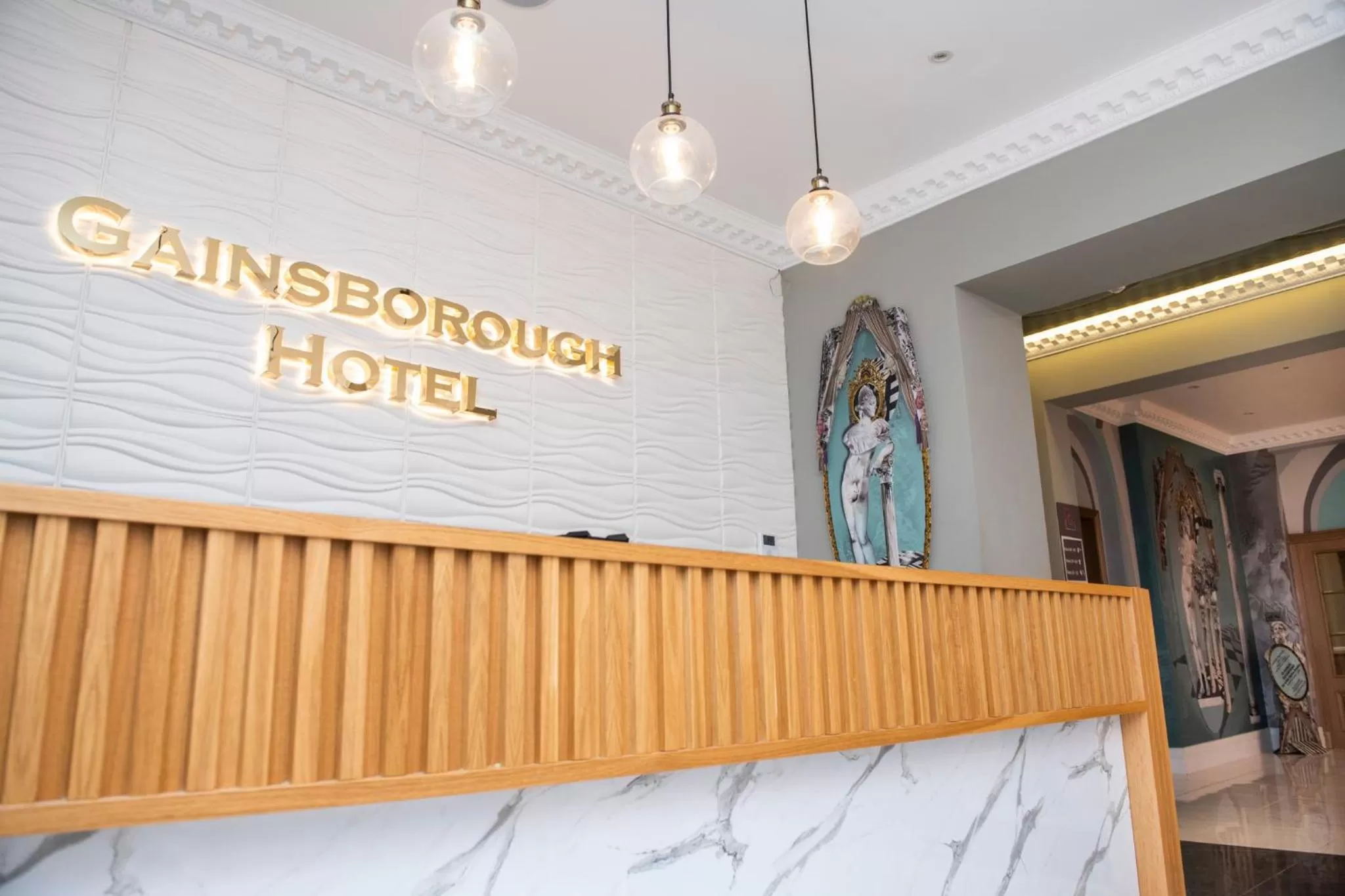 Lobby or reception in Gainsborough Hotel