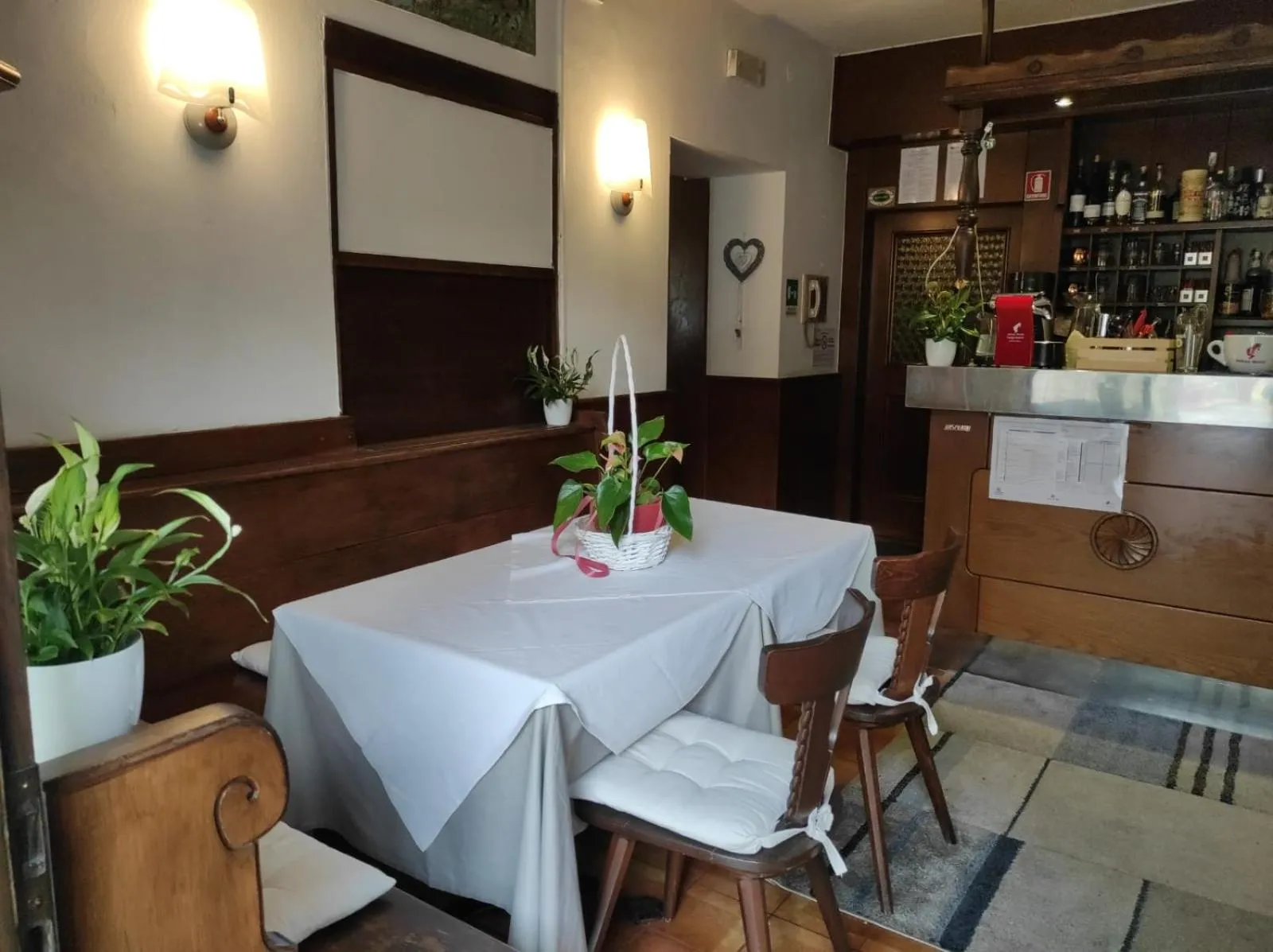 Restaurant/places to eat in Albergo Stella D'Italia