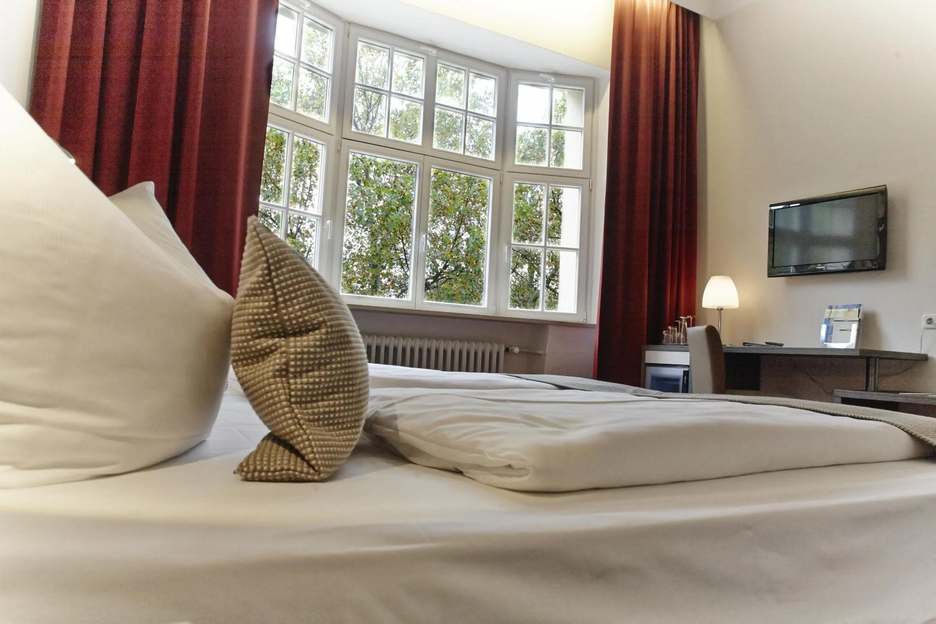 Bed in Hotel Prinzregent