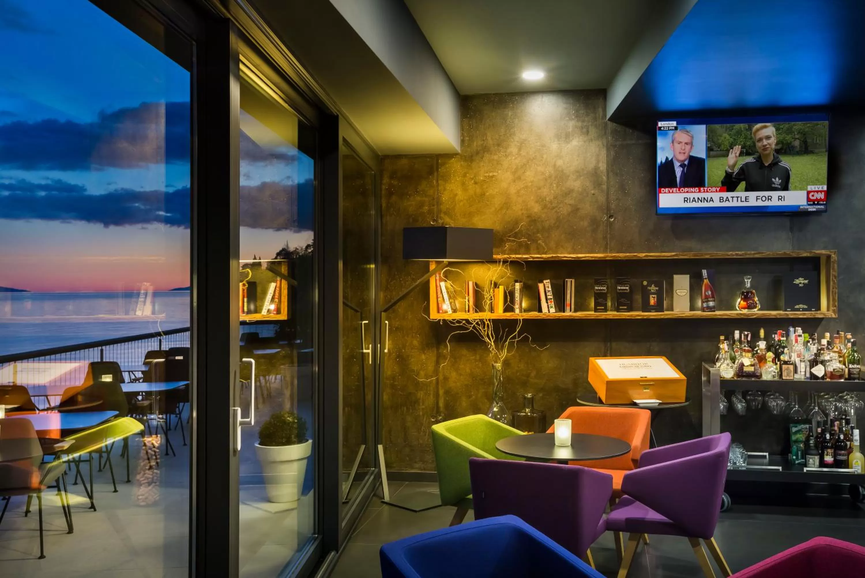 Lounge or bar in Boutique & Design Hotel Navis - Small Luxury Hotels of the World