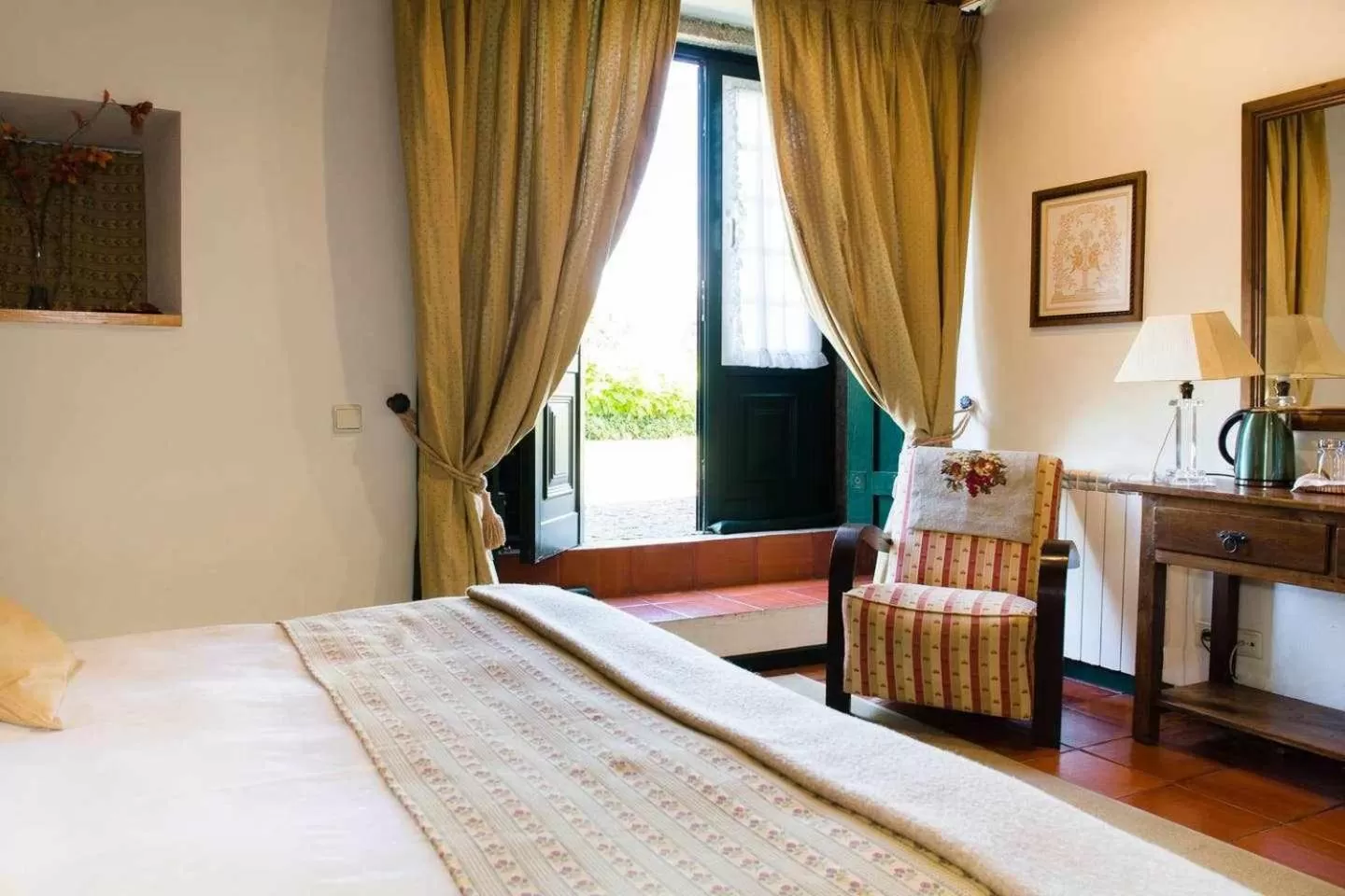 Bed in Casa de Santa Ana da Beira