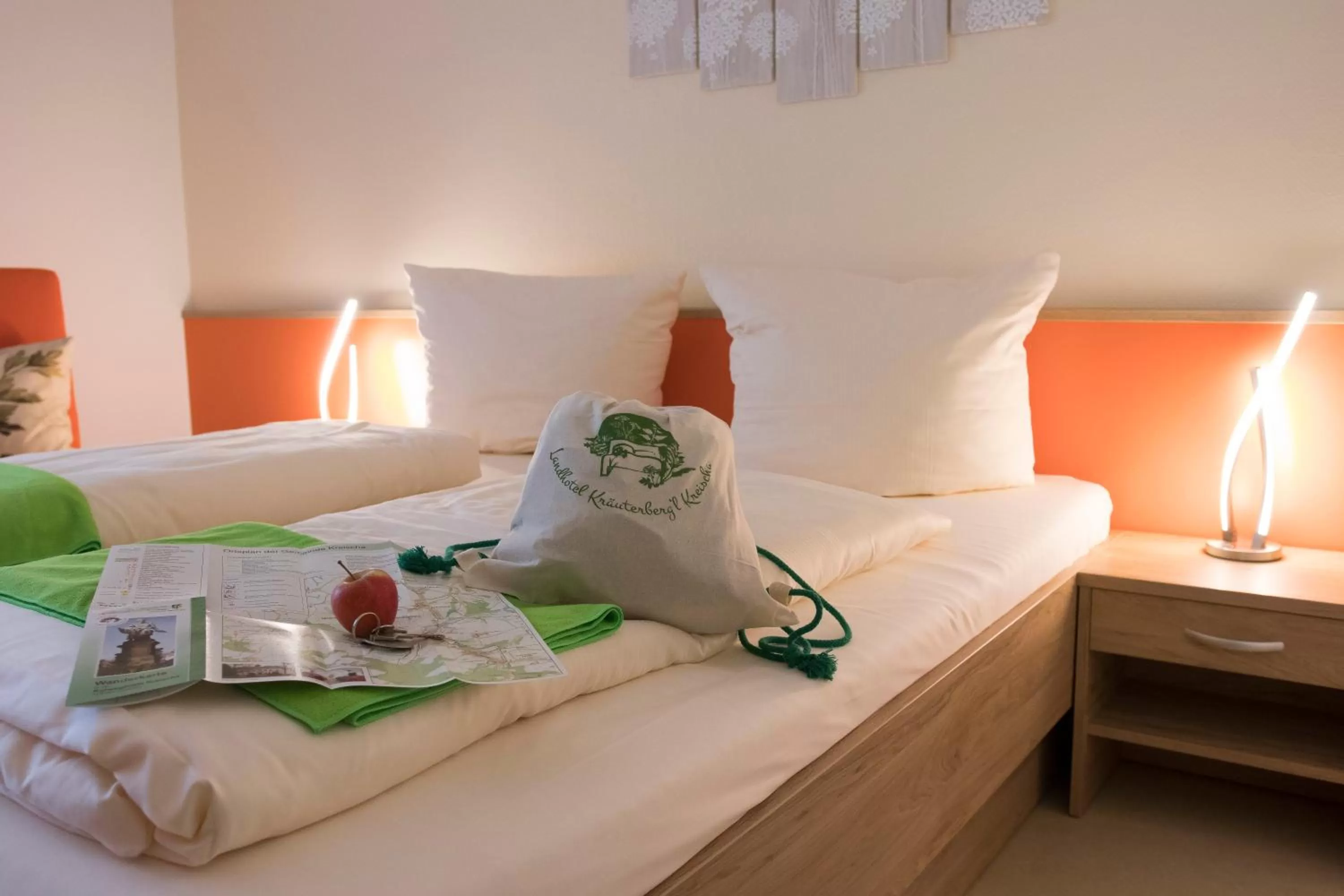 Bed in Pilgrims Inn Kreischa