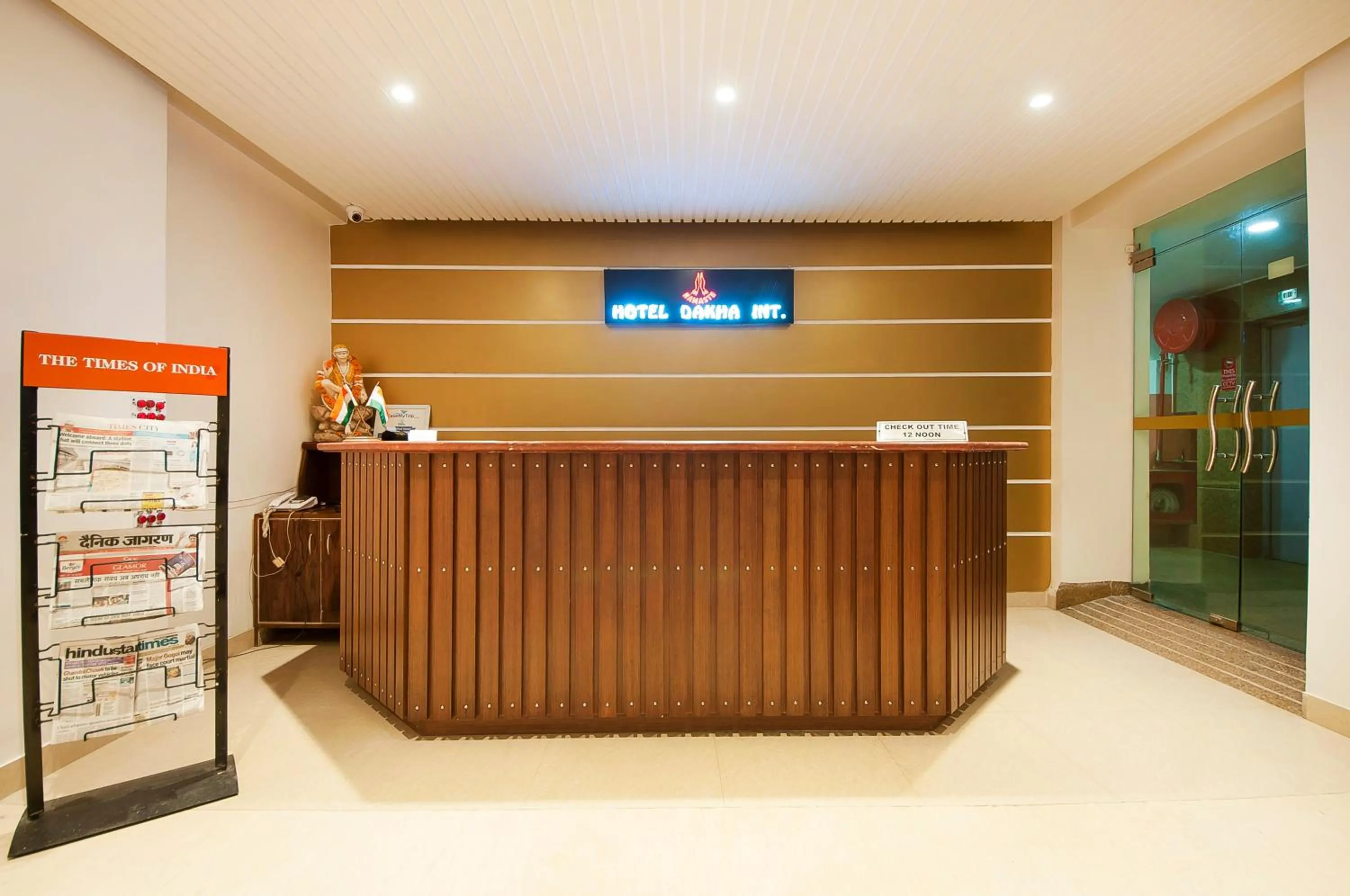 Lobby or reception in HOTEL DAKHA INTERNATIONAL - Karol Bagh, New Delhi