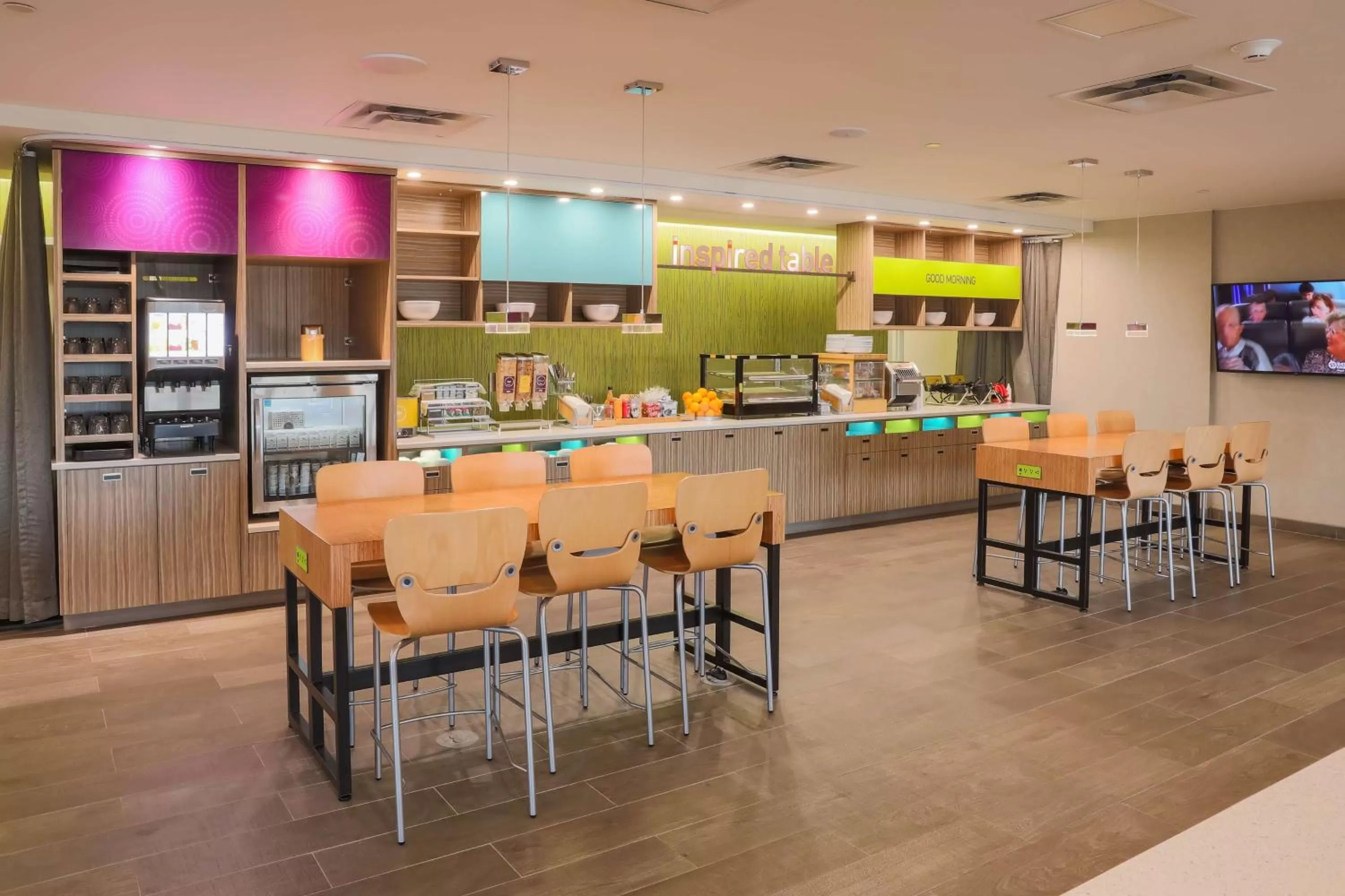 Breakfast in Home2 Suites By Hilton Cumming Atlanta, Ga